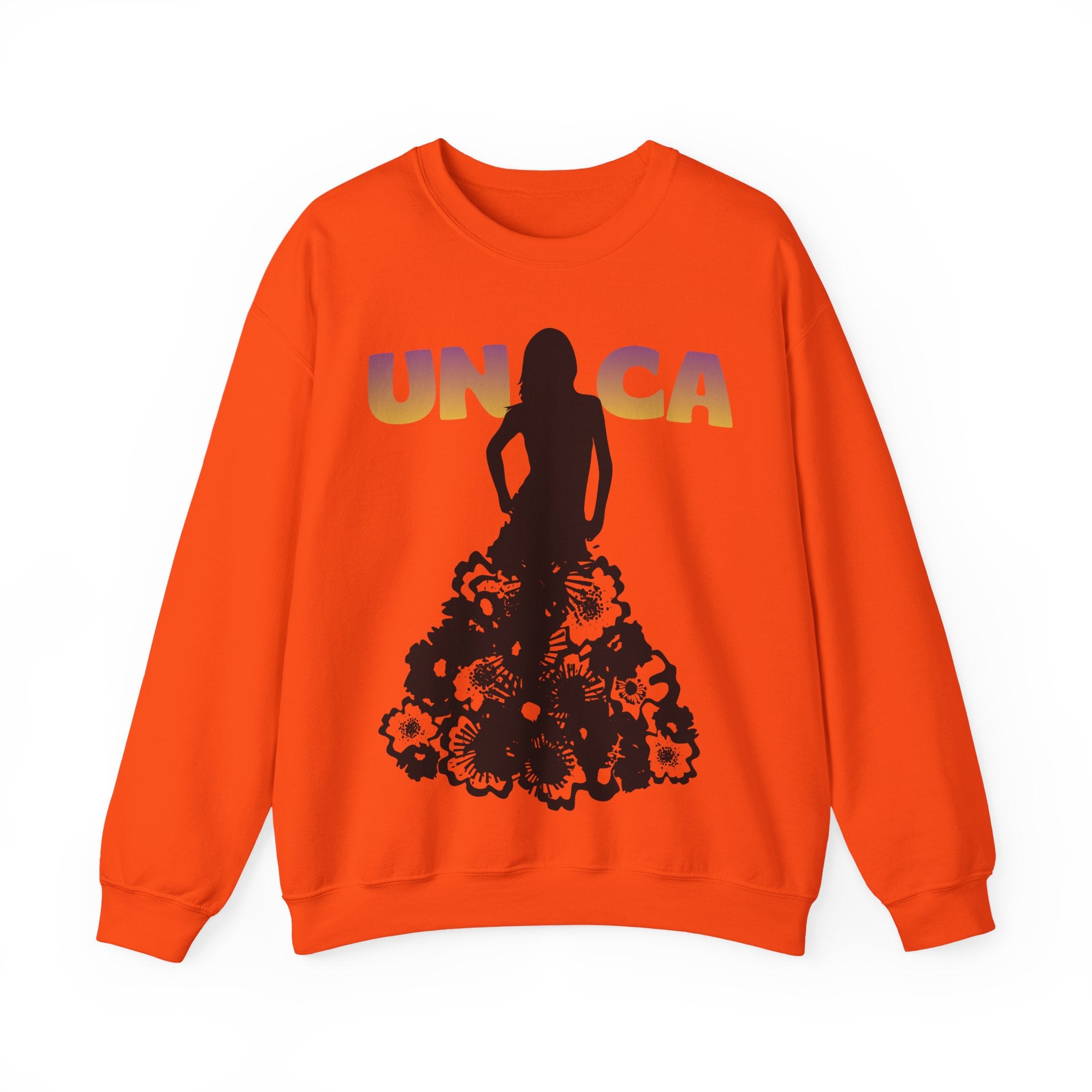 Unica Floral Silhouette Sweatshirt