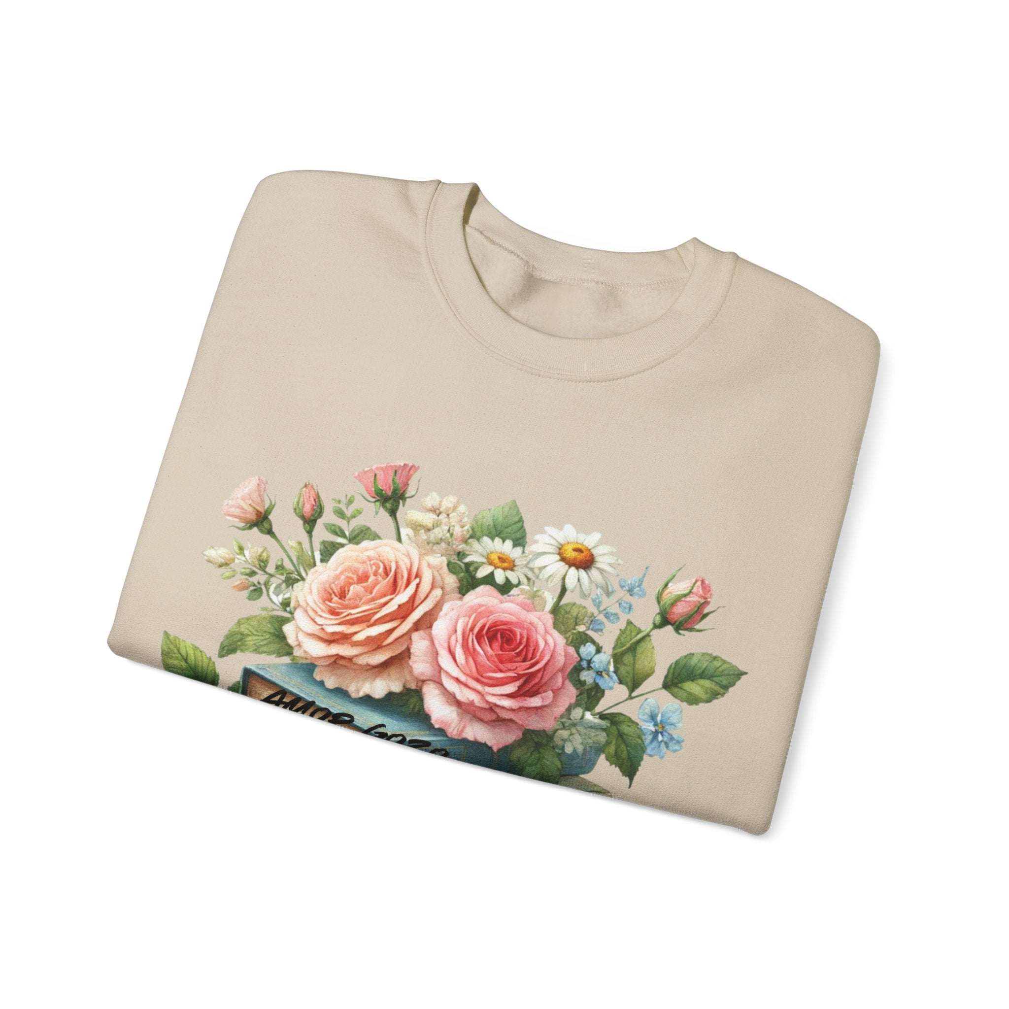 Floral Book Lover Sweatshirt | Cozy Reading Gift for Bookworms, Vintage Floral Crewneck, Bookish Apparel, Perfect for Book Lovers, [...]
