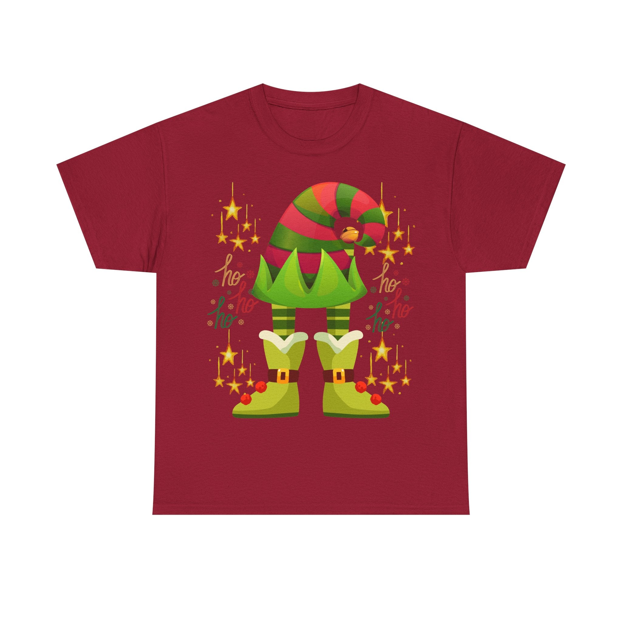 Elf Legs T-Shirt — Cute Christmas 'Ho Ho Ho' Holiday Tee