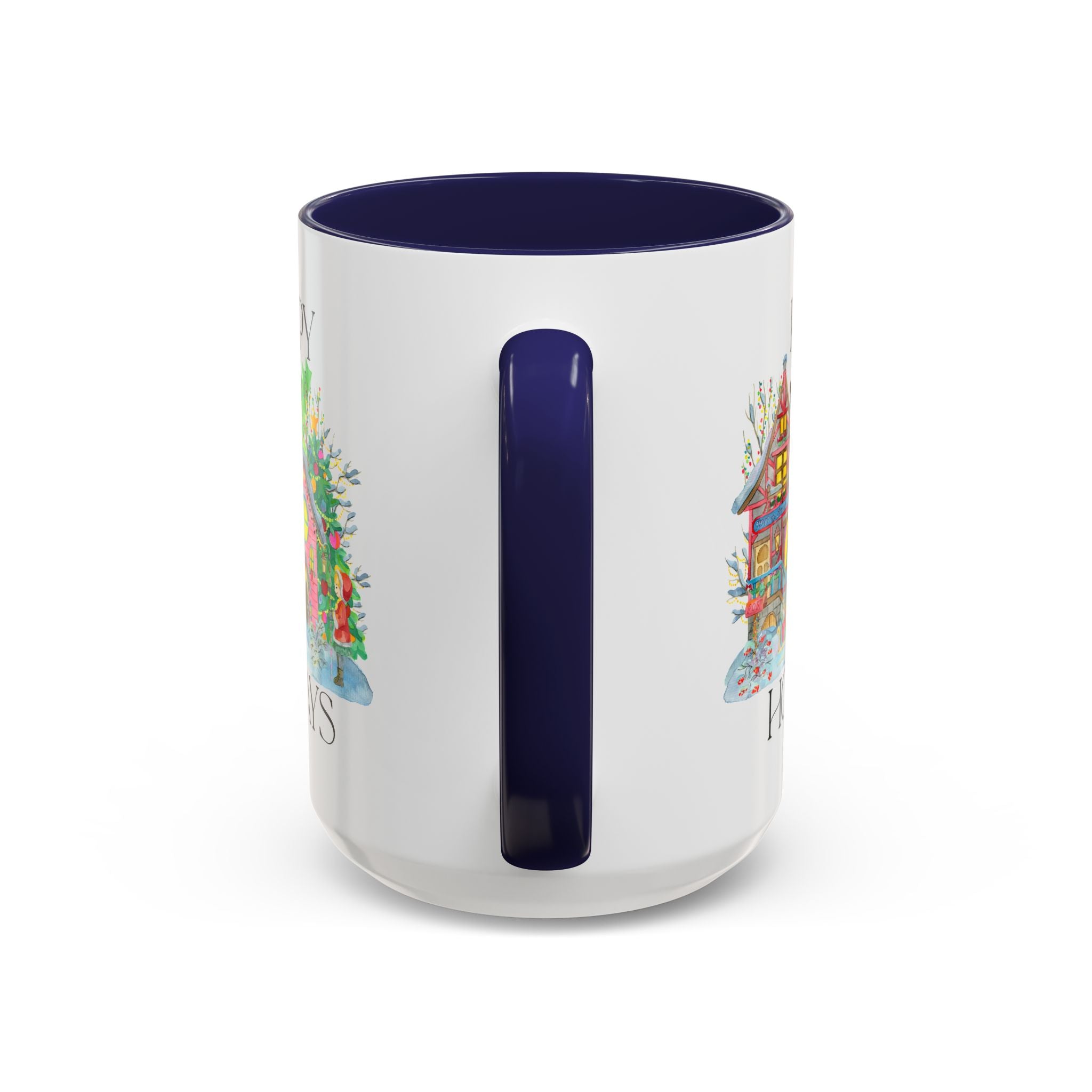 Festive Holiday Coffee Mug - Perfect Gift for Christmas, Winter Decor, Cozy Home Vibe, Holiday Gatherings, Cheerful Sips