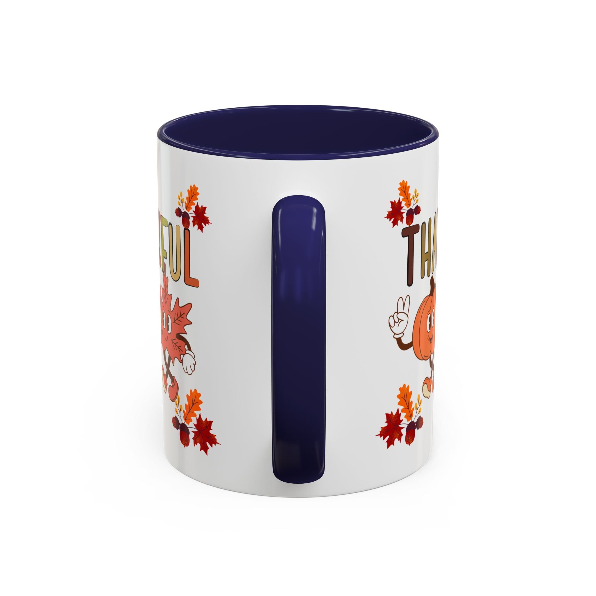 Gratitude Coffee Mug, Thankful Autumn Ceramic Cup, Thanksgiving Gift, Seasonal Drinkware, Fall Decor