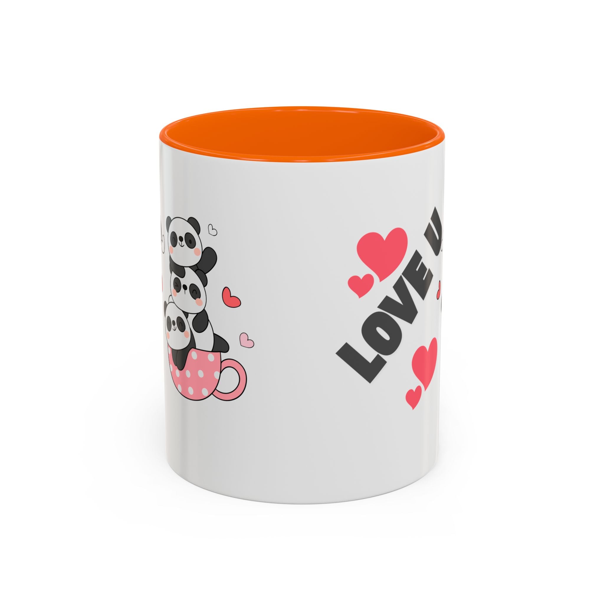 Adorable Panda Love Coffee Mug - Perfect Gift for Couples, Birthdays, Valentine's Day, Cute Kitchen Decor