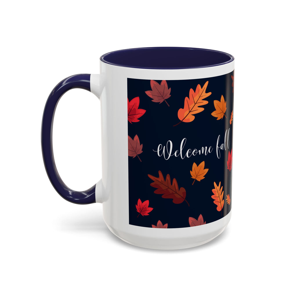 Welcome Fall Coffee Mug - Autumn Vibes, Seasonal Gift, Fall Decor, Hot Beverage Cup, Cozy Kitchenware