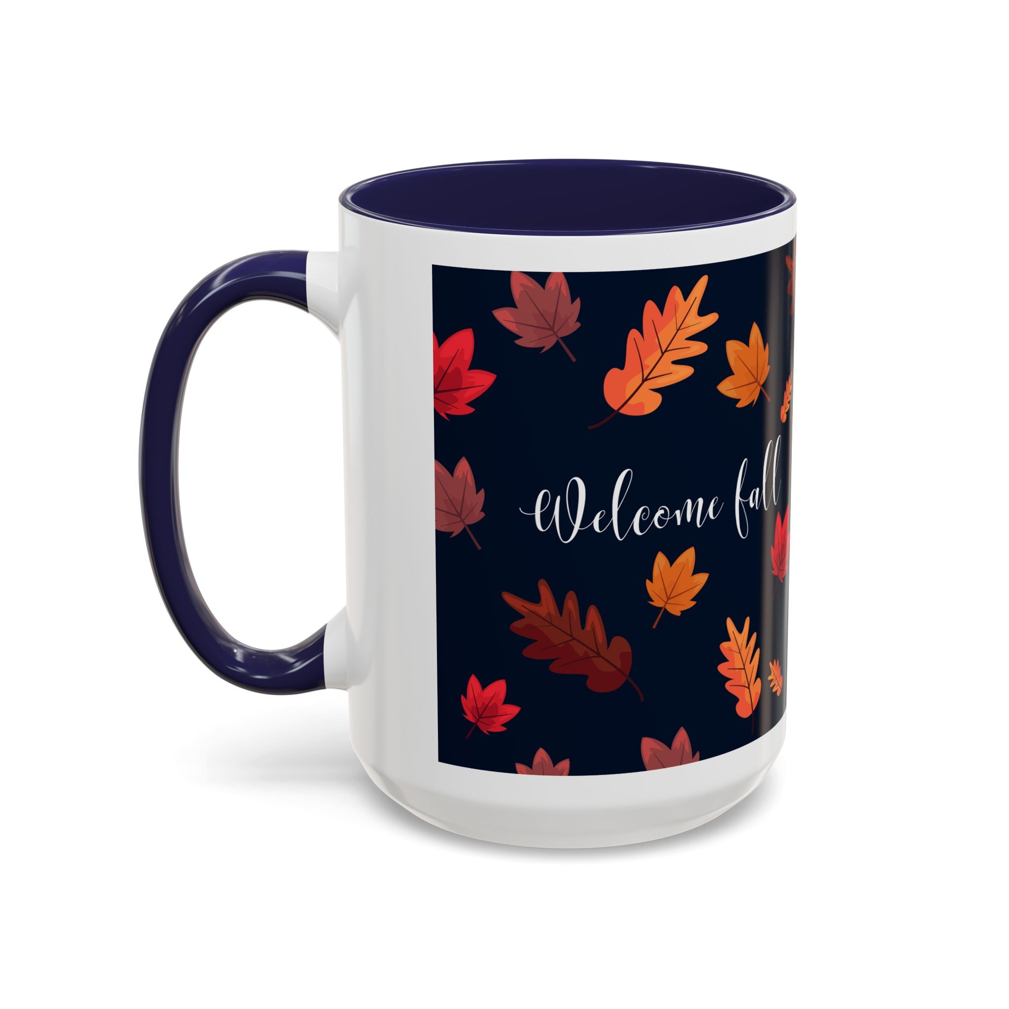 Welcome Fall Coffee Mug - Autumn Vibes, Seasonal Gift, Fall Decor, Hot Beverage Cup, Cozy Kitchenware