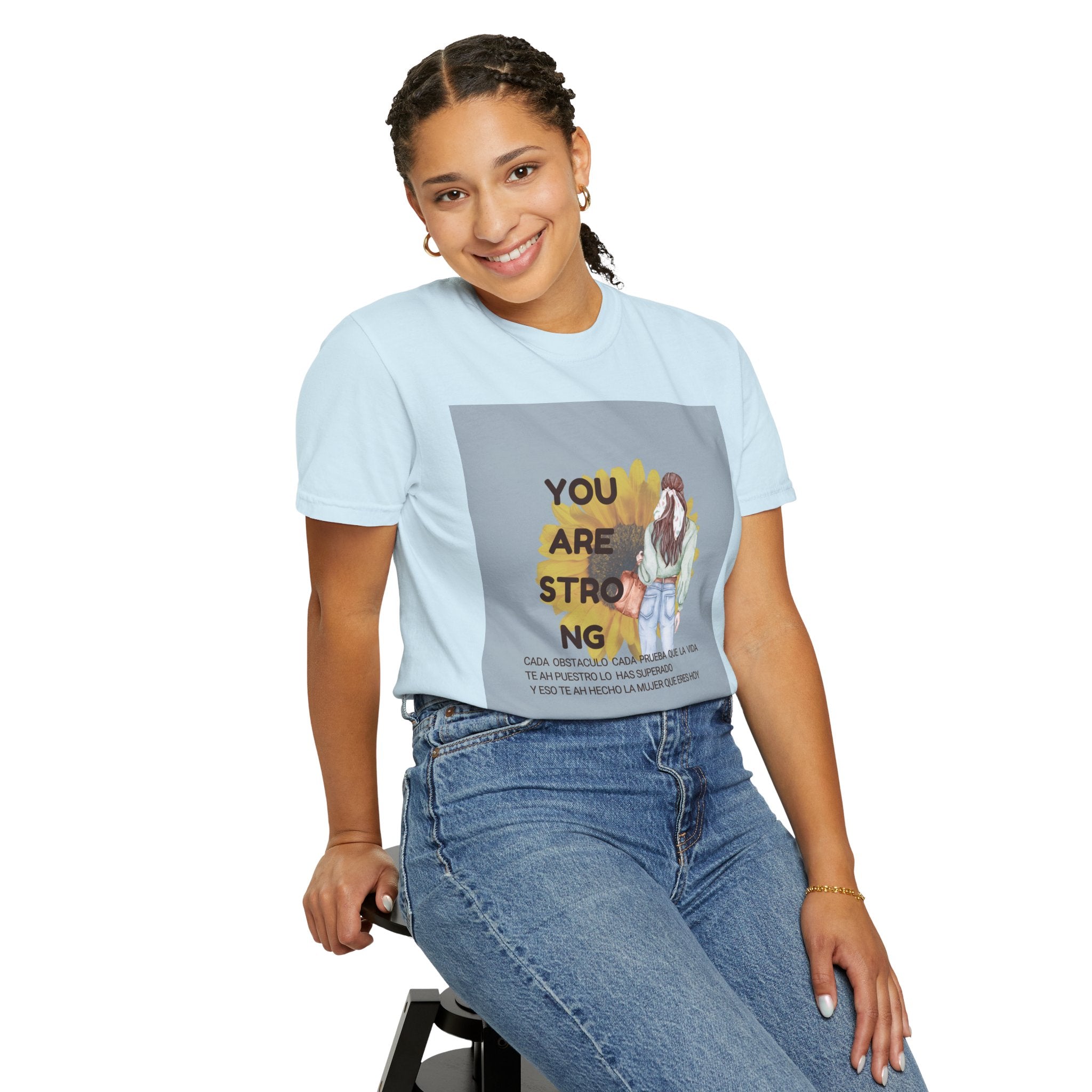 Empowering T-Shirt - You Are Strong, Motivational Tee, Inspirational Gift, Self-Care Apparel, Positive Vibes, Comfort Wear