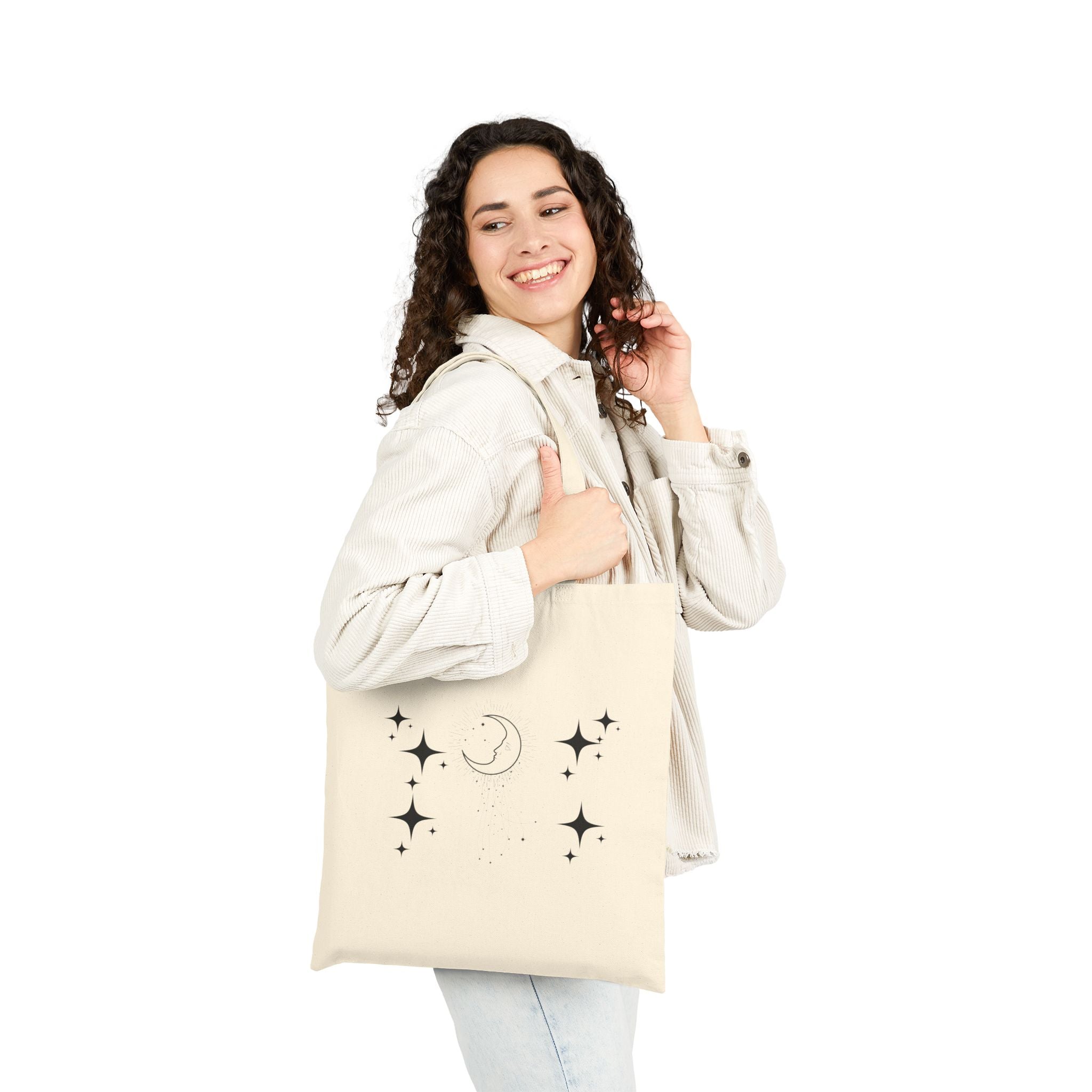 Celestial Tote Bag - Perfect for Eco-Friendly Shopping, Beach Trips, or as a Gift for Astrology Lovers, Reusable Canvas Bag