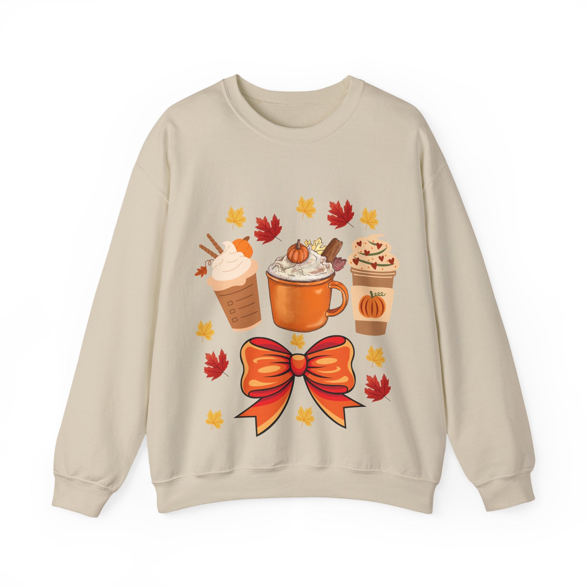 Autumn Vibes Sweatshirt, Cozy Crewneck for Fall, Pumpkin Spice Sweatshirt, Cute Gift for Thanksgiving, Warm Fashion Statement