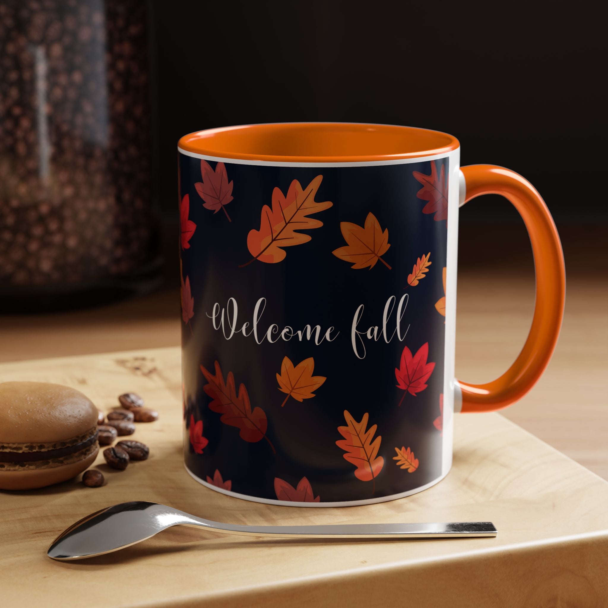 Welcome Fall Coffee Mug - Autumn Vibes, Seasonal Gift, Fall Decor, Hot Beverage Cup, Cozy Kitchenware