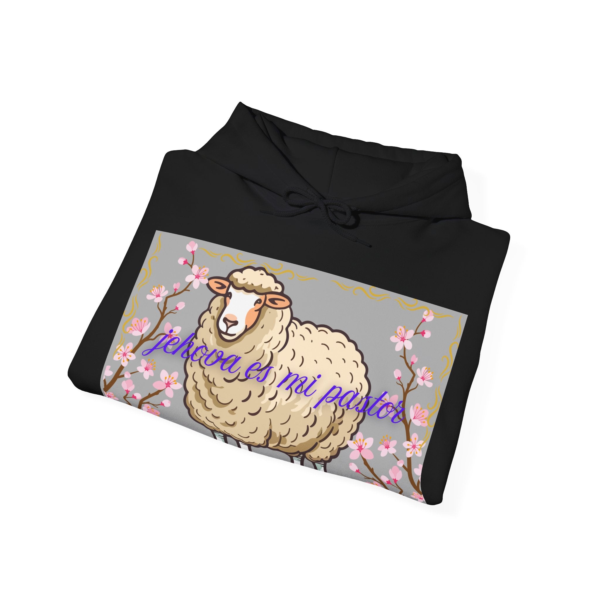 Whimsical Sheep Hoodie - Cozy Unisex Sweatshirt, Cute Gift for Animal Lovers, Spring Fashion, Perfect for Easter, Casual Wear