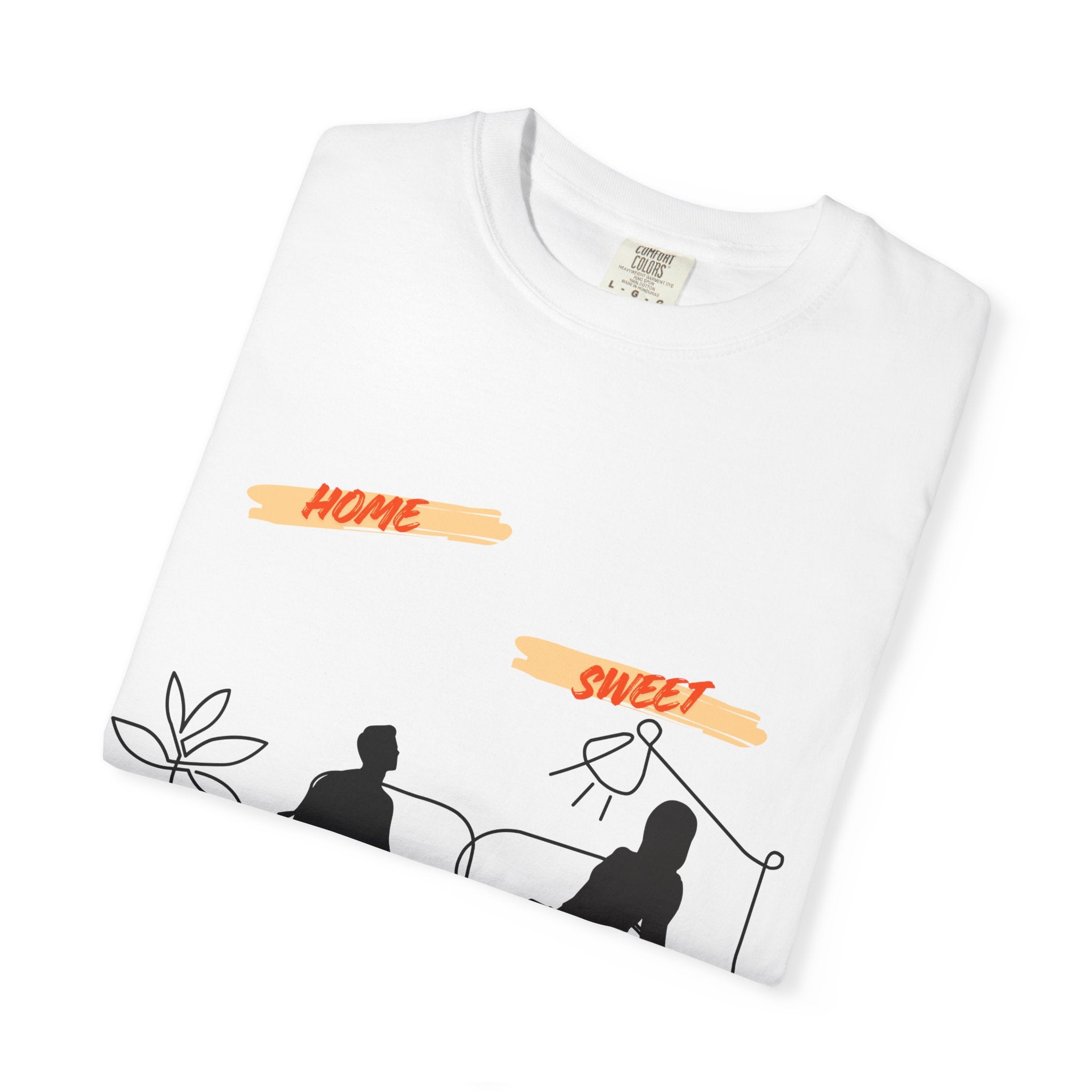 Home Sweet Dreams Unisex T-shirt, Cozy Gift, Casual Wear, Popular Home Theme, Graphic Tee for Dreamers, Gift for Housewarming