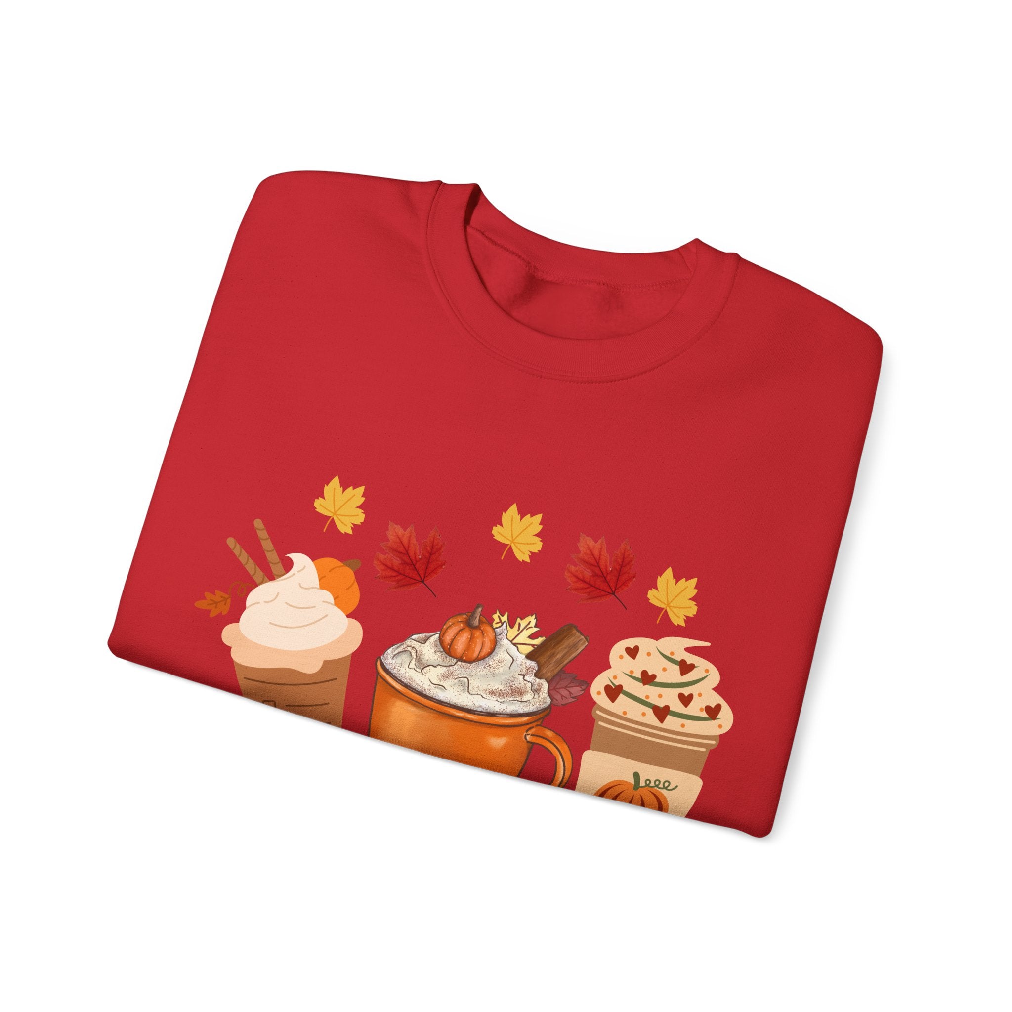 Autumn Vibes Sweatshirt, Cozy Crewneck for Fall, Pumpkin Spice Sweatshirt, Cute Gift for Thanksgiving, Warm Fashion Statement