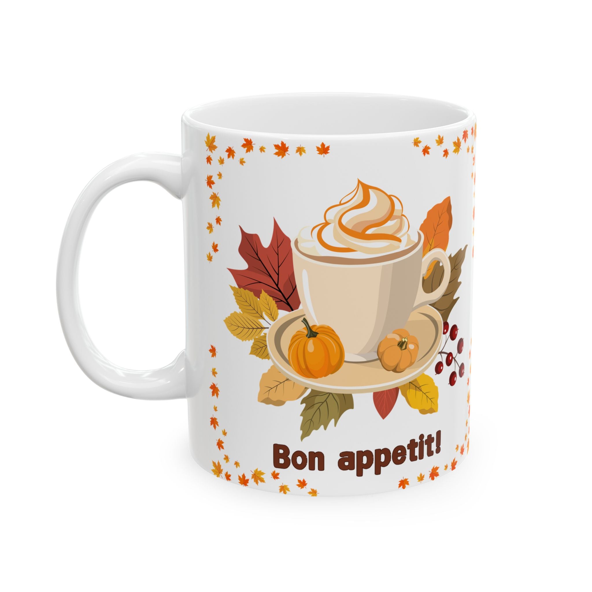 Fall Harvest Ceramic Mug for Warm Moments