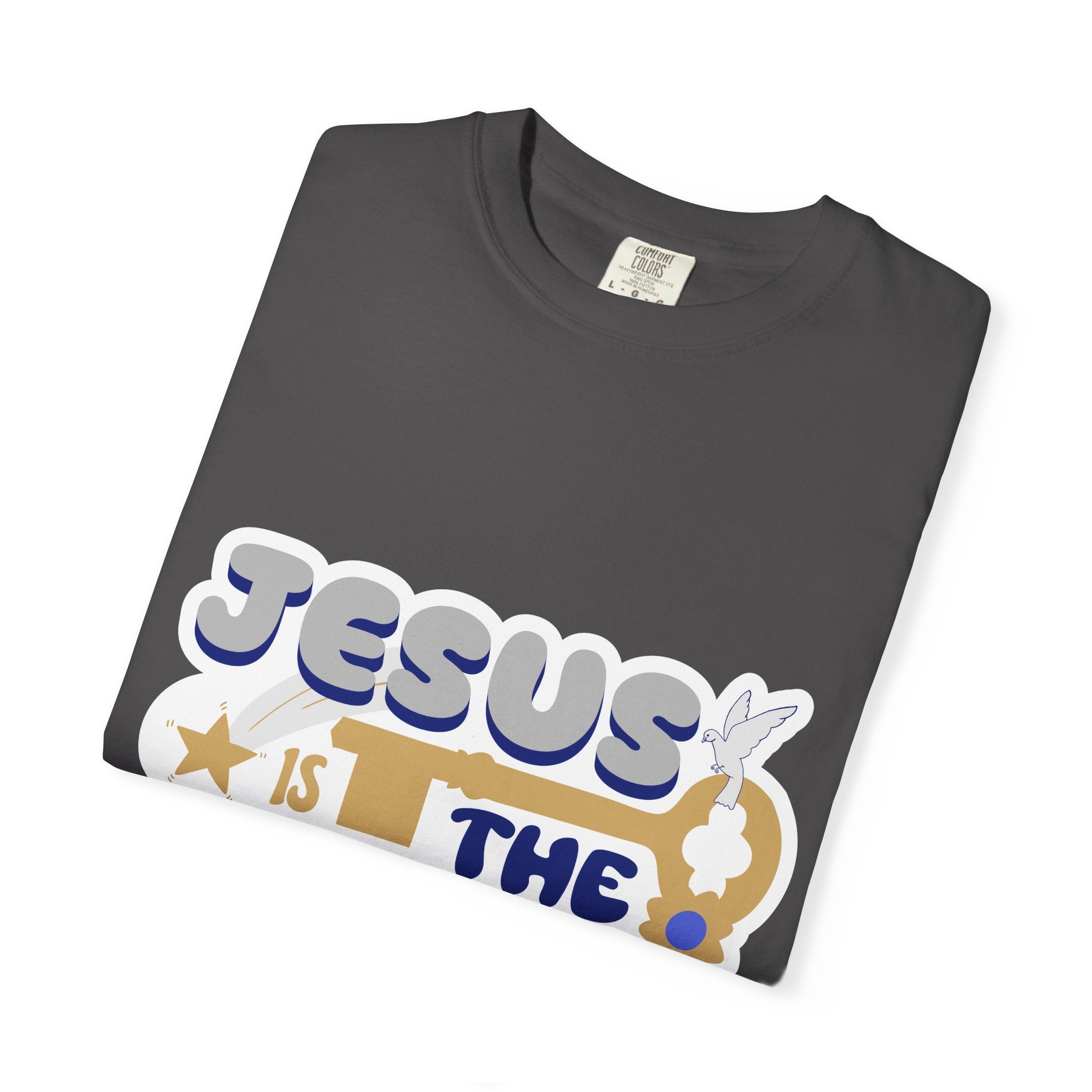 Jesus Is The King T-Shirt — Retro Christian Faith Tee