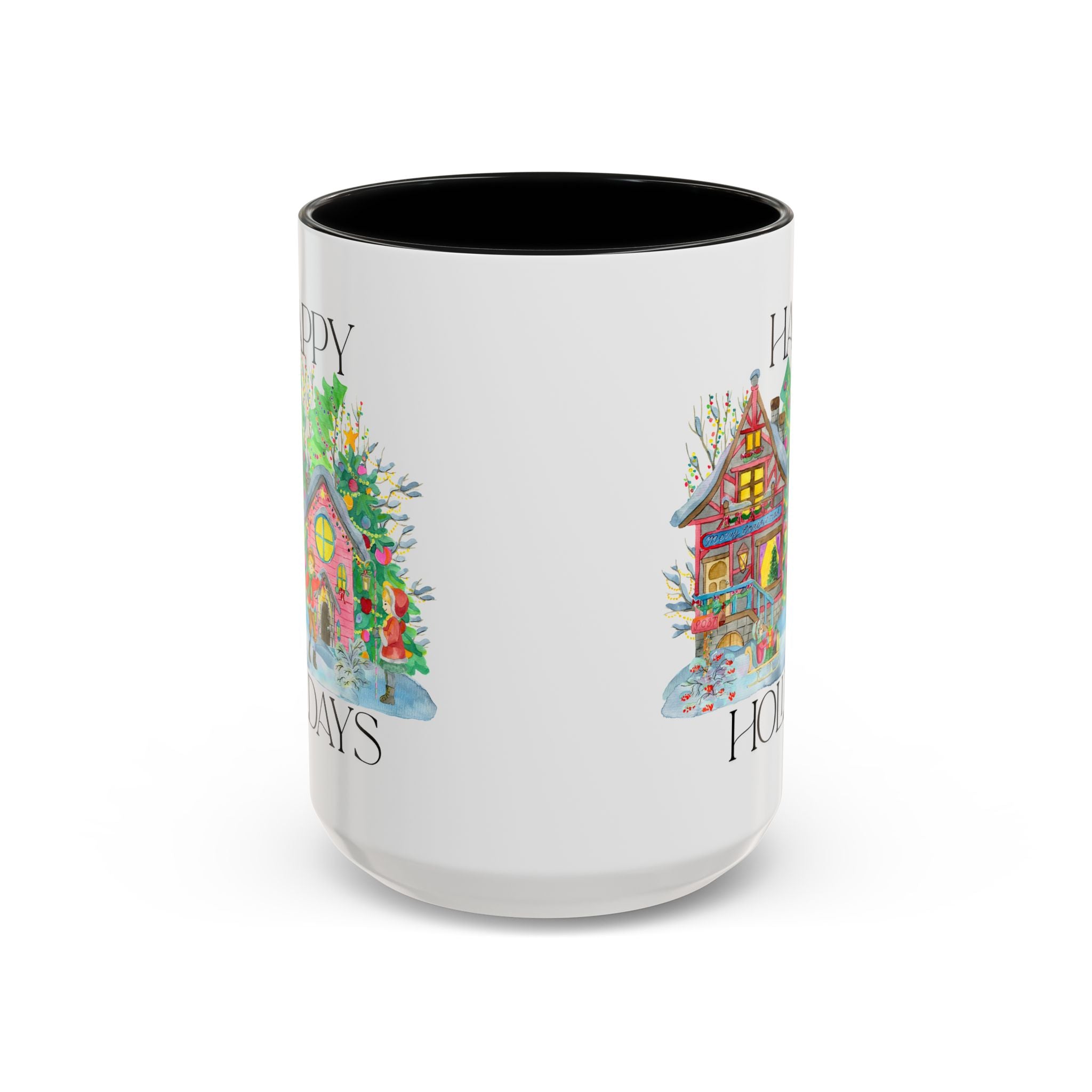 Festive Holiday Coffee Mug - Perfect Gift for Christmas, Winter Decor, Cozy Home Vibe, Holiday Gatherings, Cheerful Sips