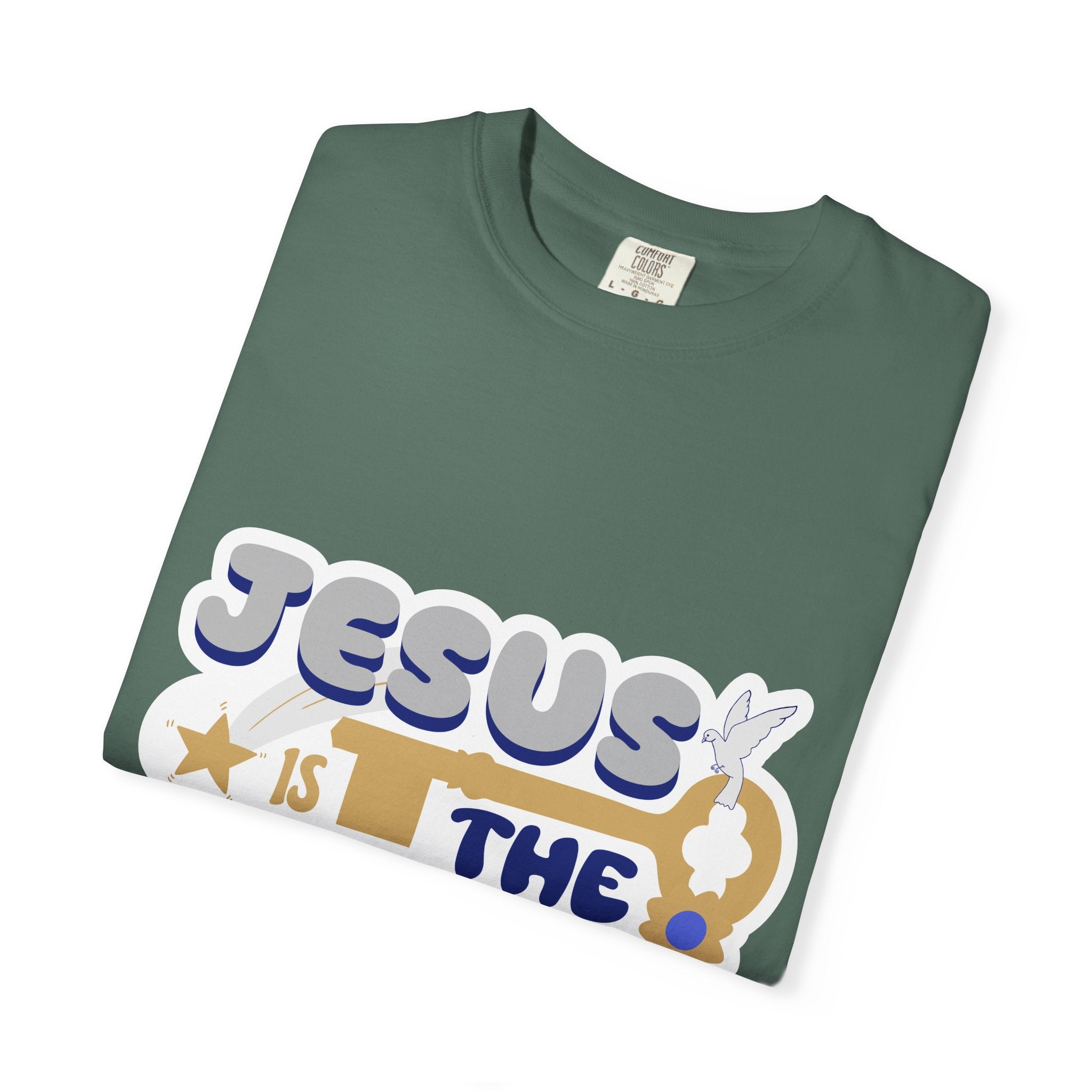 Jesus Is The King T-Shirt — Retro Christian Faith Tee