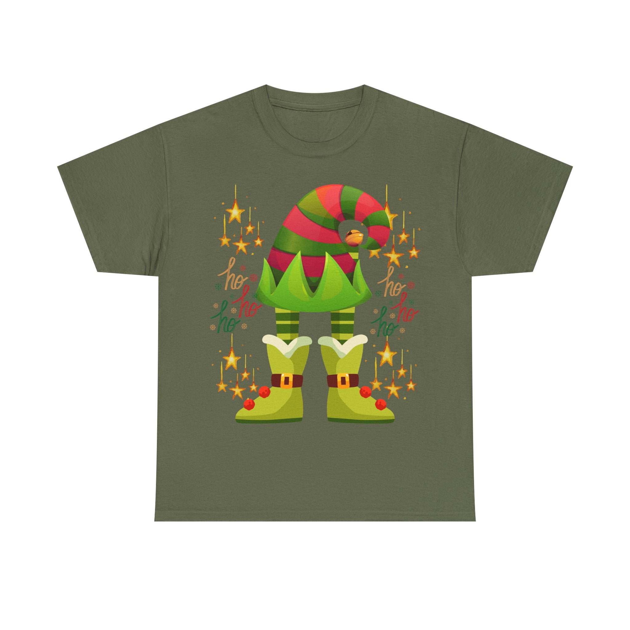 Elf Legs T-Shirt — Cute Christmas 'Ho Ho Ho' Holiday Tee