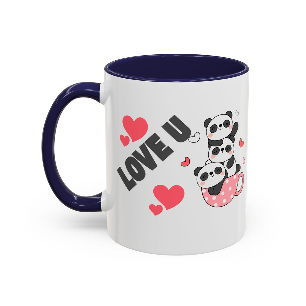 Adorable Panda Love Coffee Mug - Perfect Gift for Couples, Birthdays, Valentine's Day, Cute Kitchen Decor