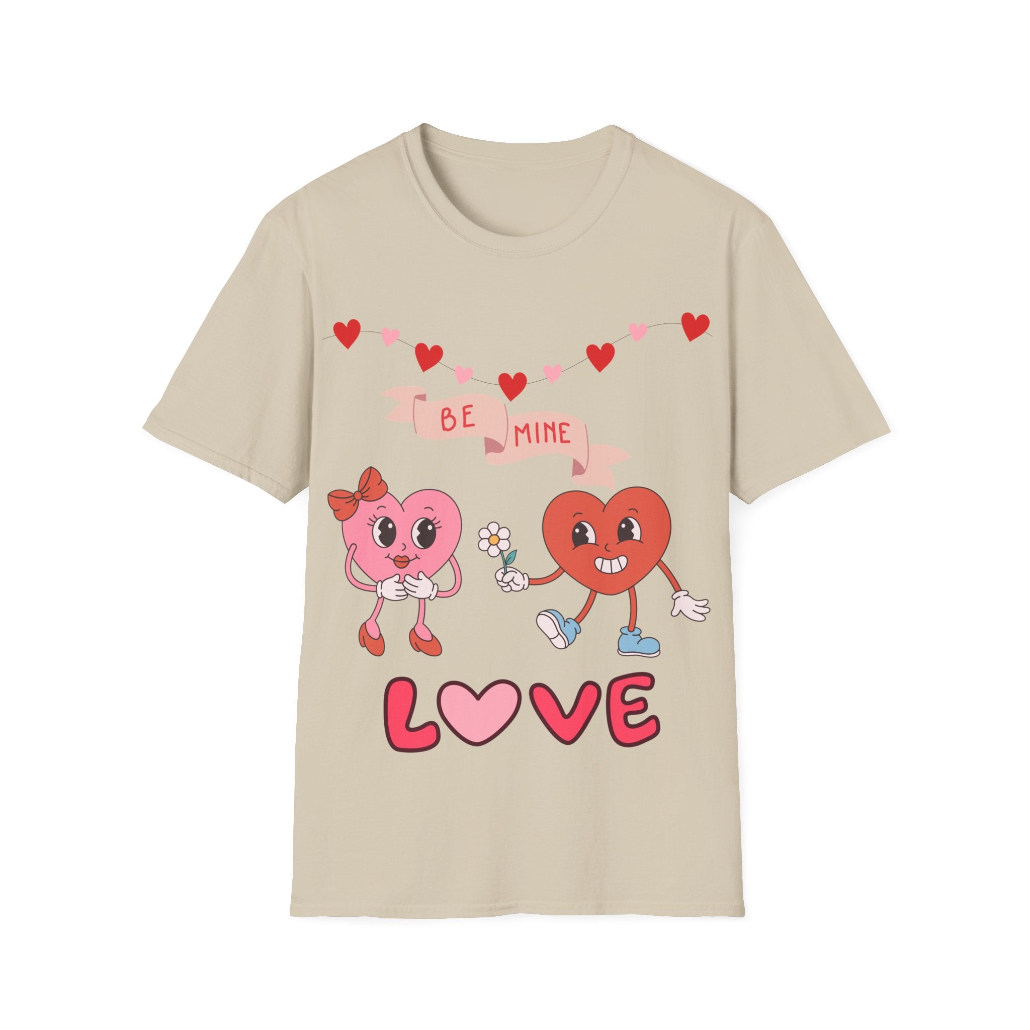 Valentine Hearts 'Be Mine' Love T-Shirt