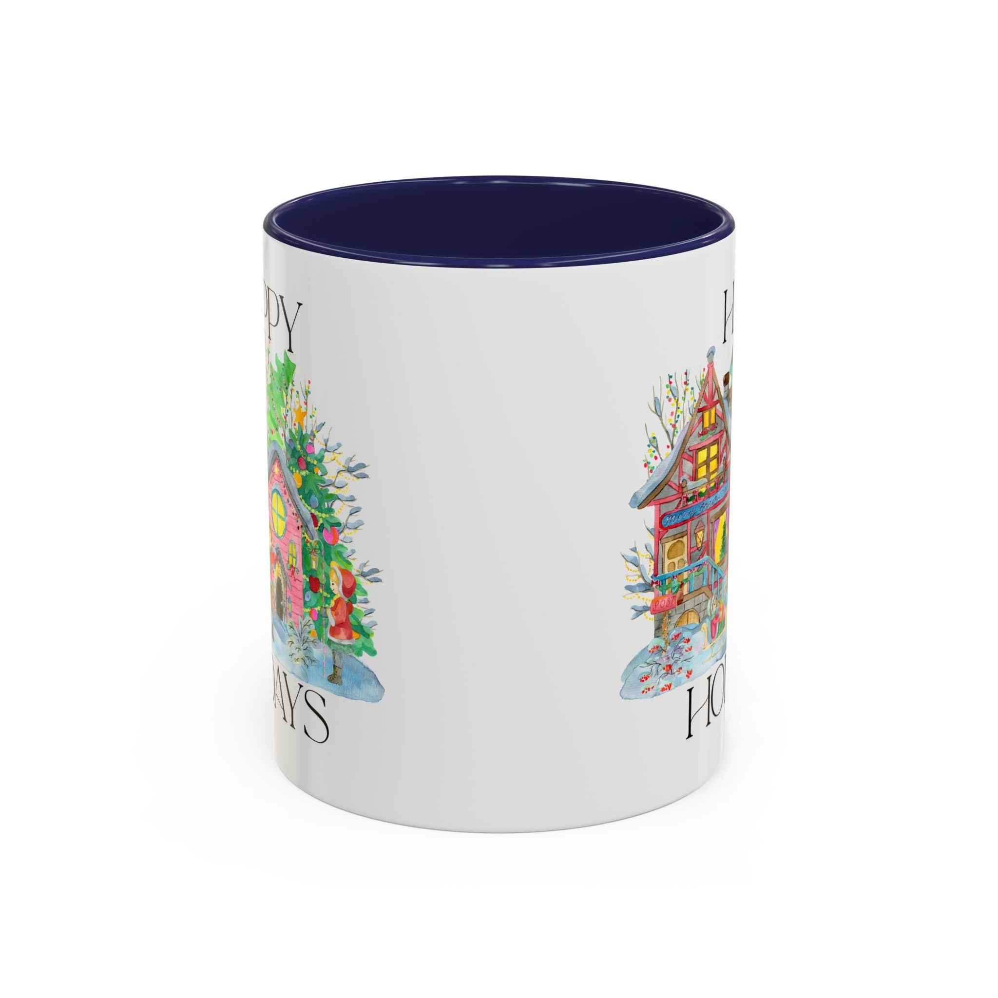 Festive Holiday Coffee Mug - Perfect Gift for Christmas, Winter Decor, Cozy Home Vibe, Holiday Gatherings, Cheerful Sips