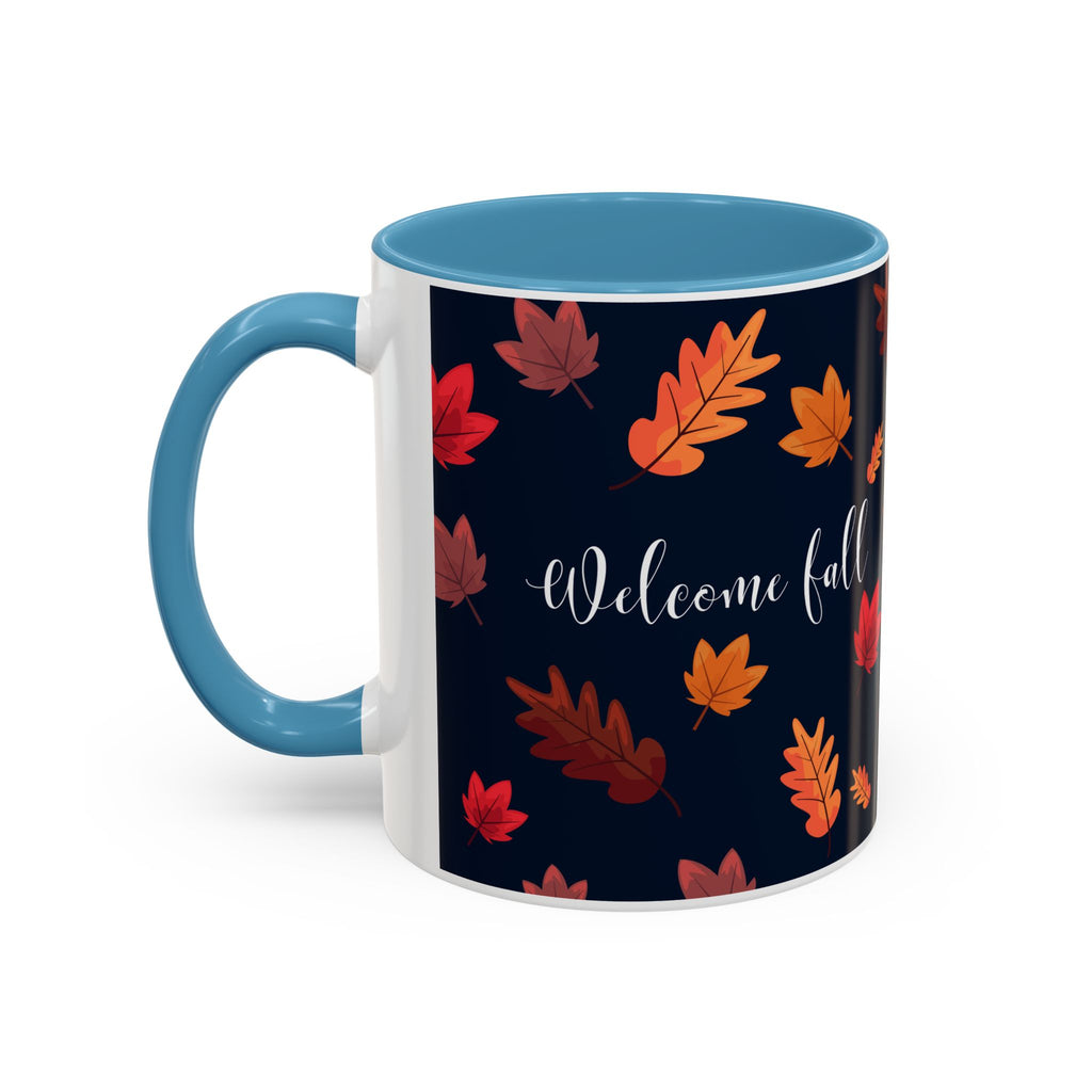 Welcome Fall Coffee Mug - Autumn Vibes, Seasonal Gift, Fall Decor, Hot Beverage Cup, Cozy Kitchenware