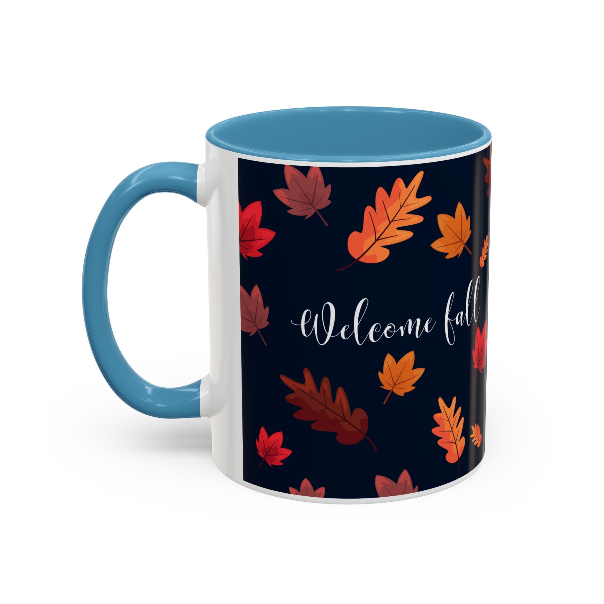 Welcome Fall Coffee Mug - Autumn Vibes, Seasonal Gift, Fall Decor, Hot Beverage Cup, Cozy Kitchenware