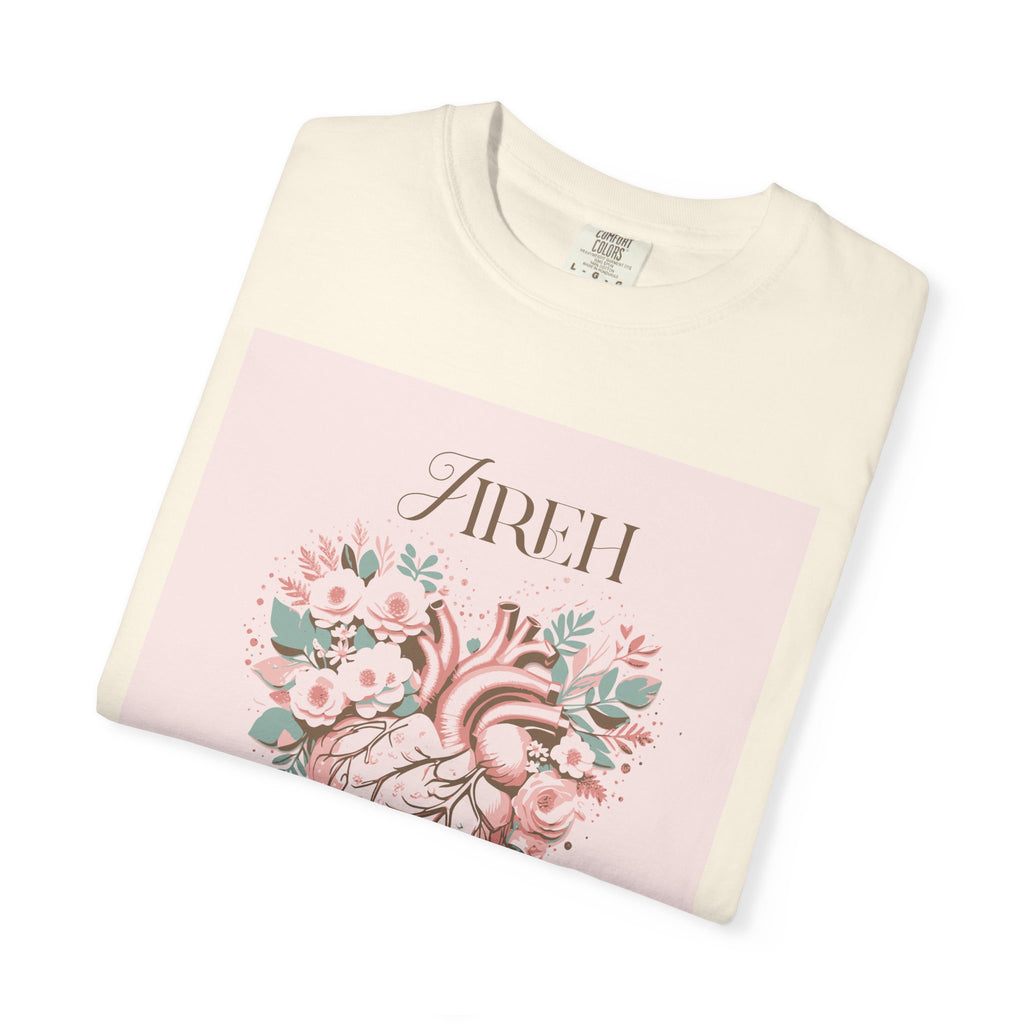 You Are Enough Floral Heart T-Shirt