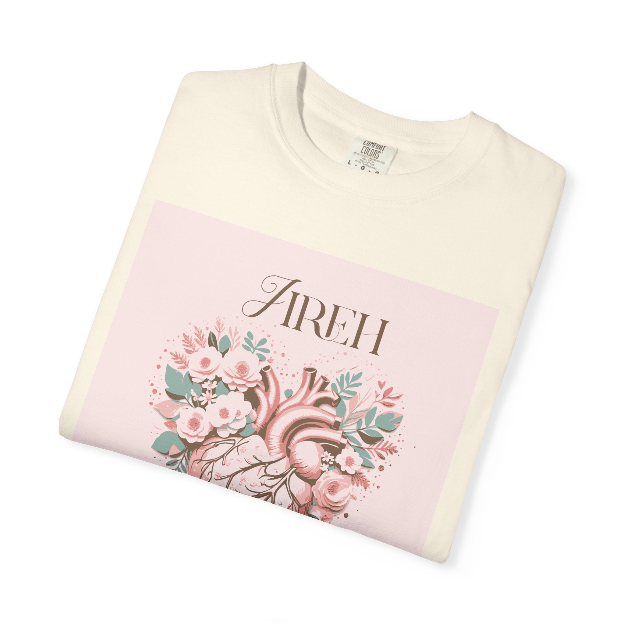 You Are Enough Floral Heart T-Shirt