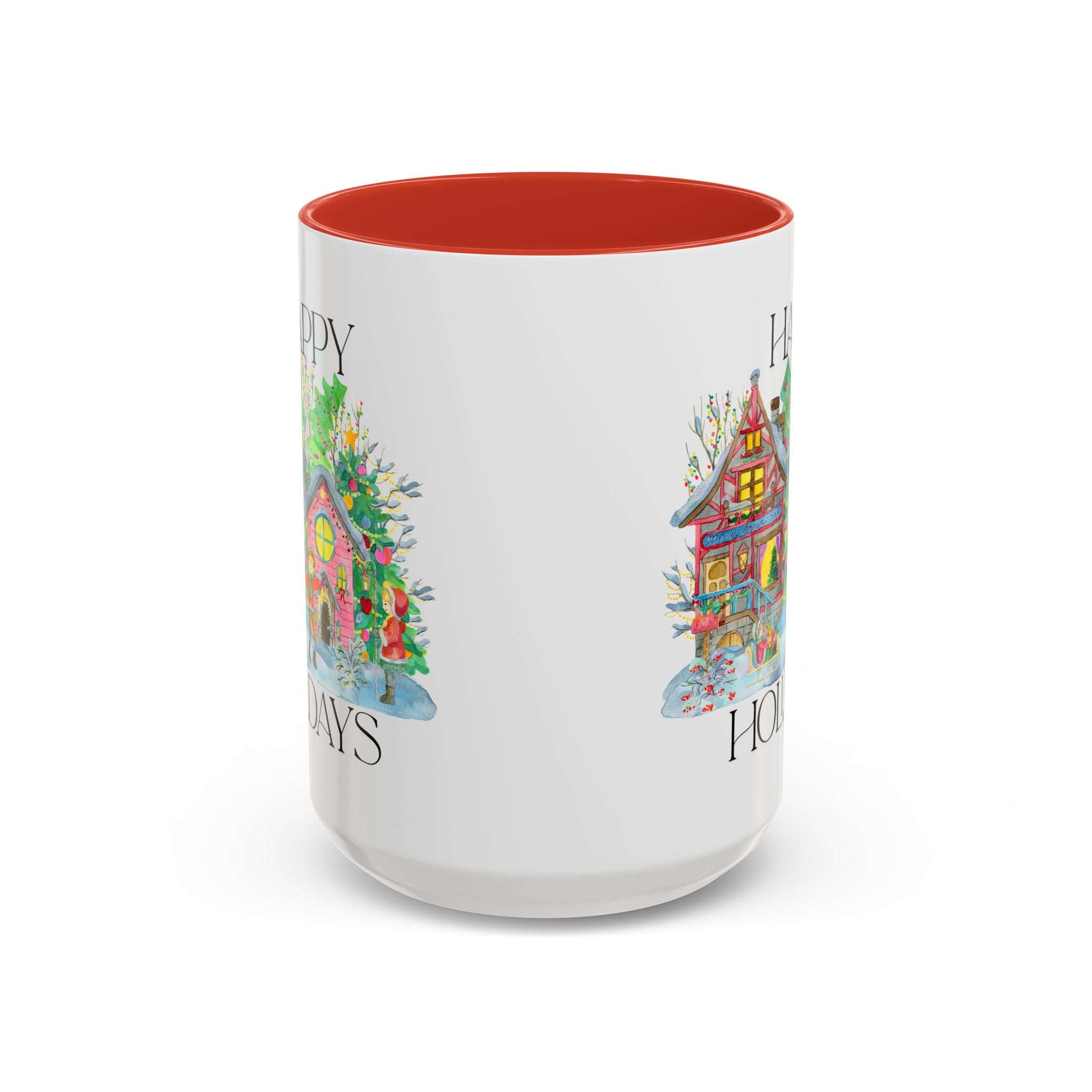 Festive Holiday Coffee Mug - Perfect Gift for Christmas, Winter Decor, Cozy Home Vibe, Holiday Gatherings, Cheerful Sips