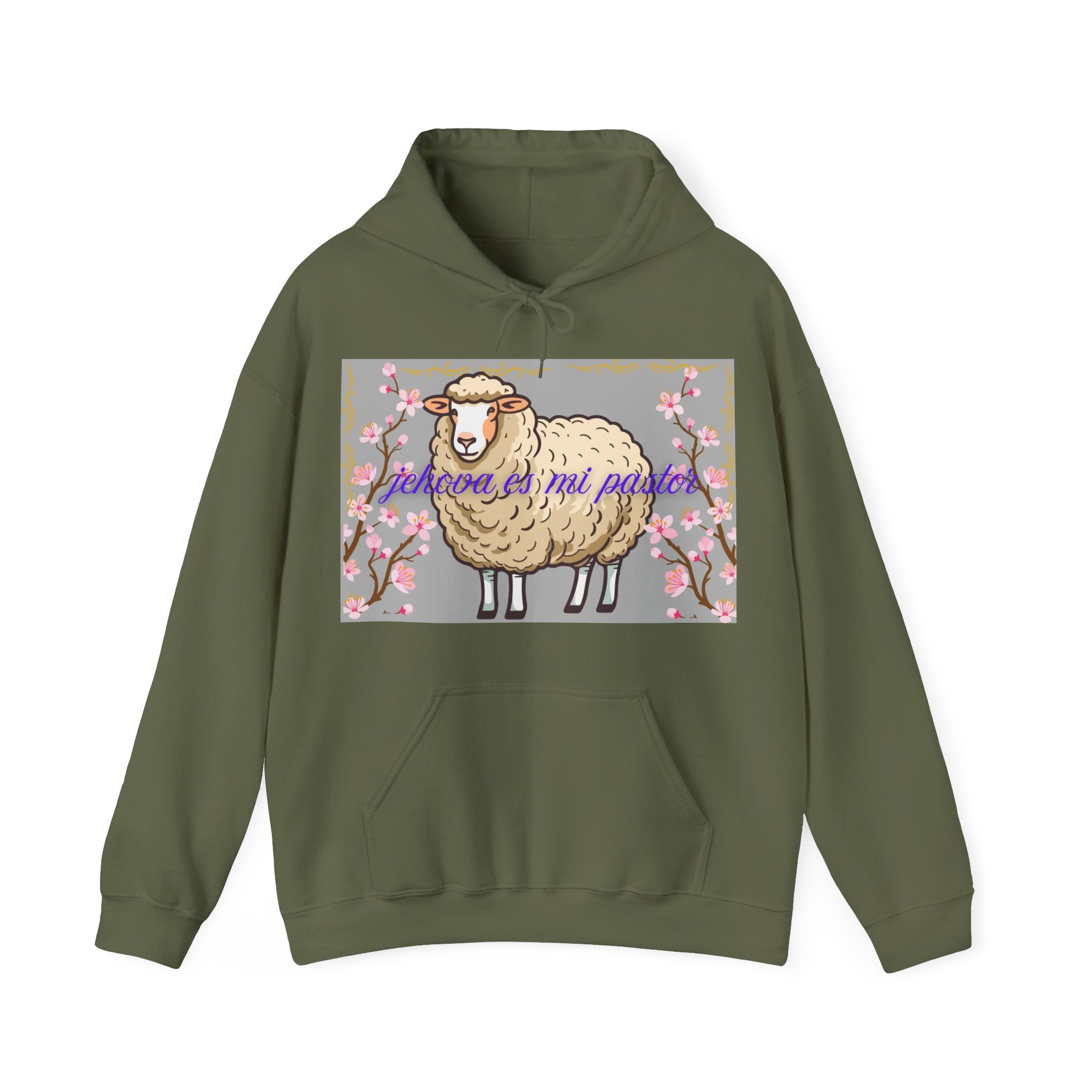 Whimsical Sheep Hoodie - Cozy Unisex Sweatshirt, Cute Gift for Animal Lovers, Spring Fashion, Perfect for Easter, Casual Wear