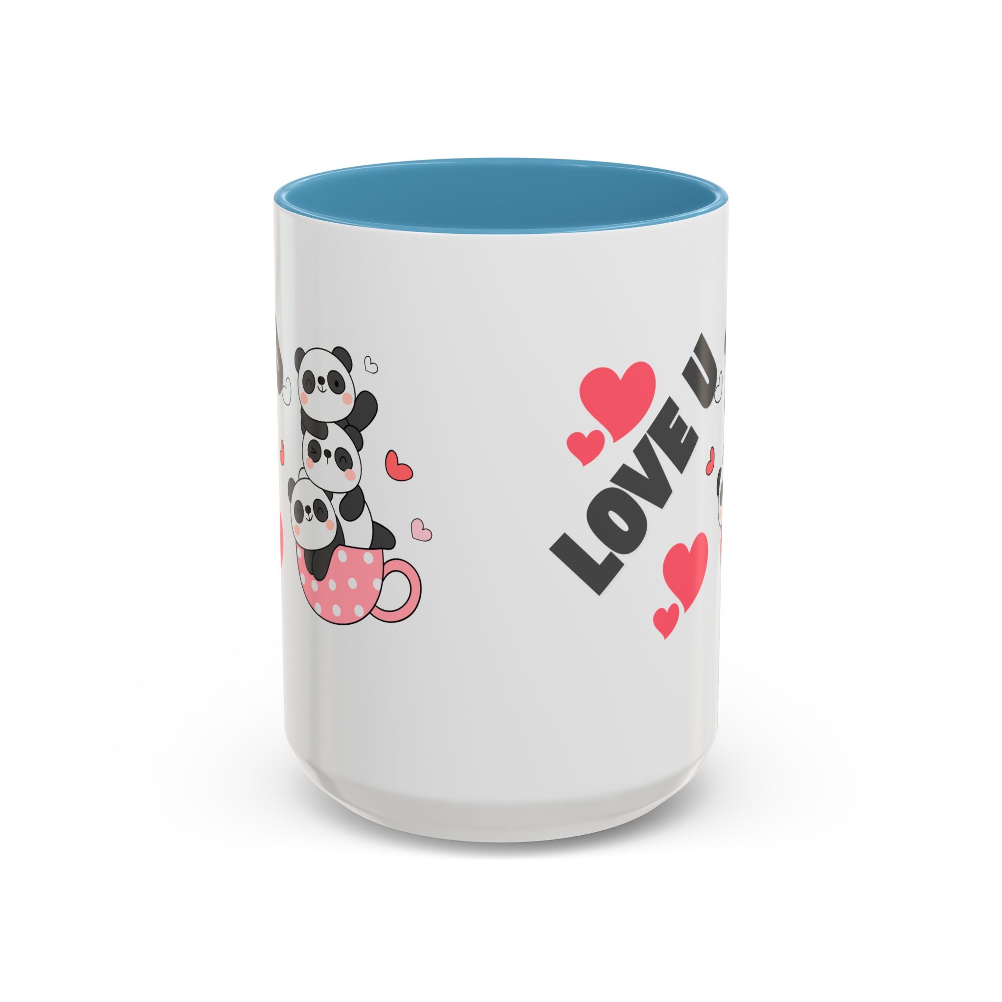 Adorable Panda Love Coffee Mug - Perfect Gift for Couples, Birthdays, Valentine's Day, Cute Kitchen Decor
