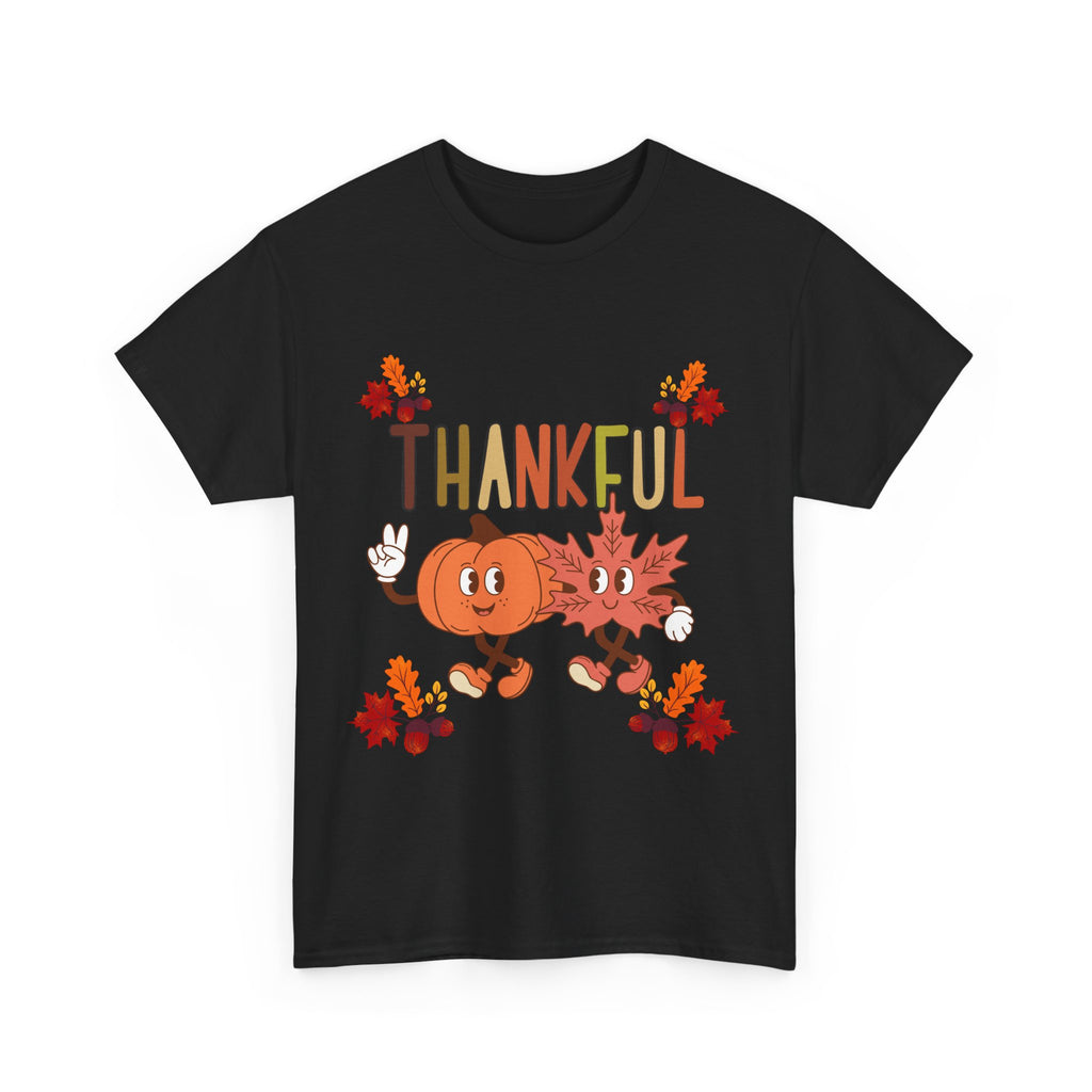 Thankful Fall Unisex Tee, Autumn Shirt, Thanksgiving Gift, Cute Graphic T-Shirt, Seasonal Wear, Holiday Apparel