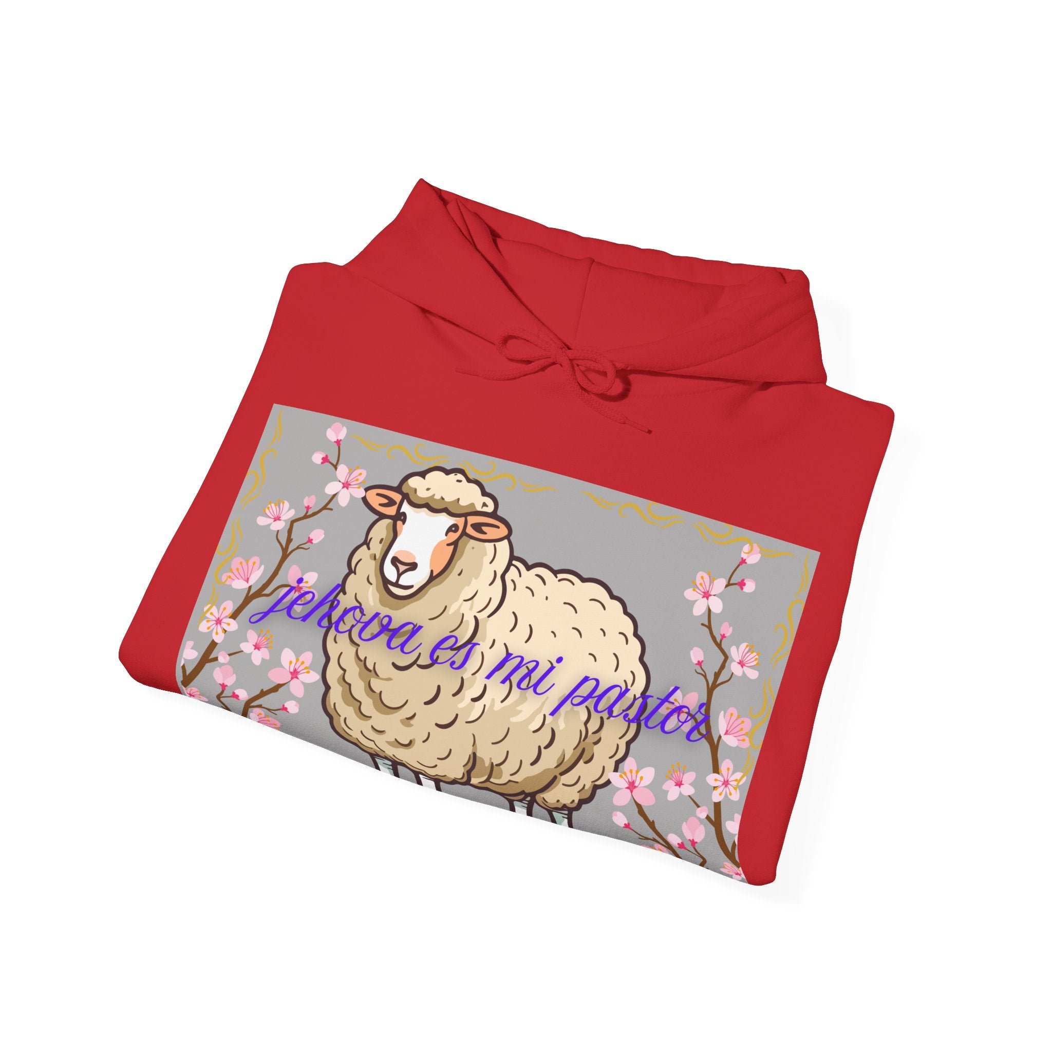 Whimsical Sheep Hoodie - Cozy Unisex Sweatshirt, Cute Gift for Animal Lovers, Spring Fashion, Perfect for Easter, Casual Wear