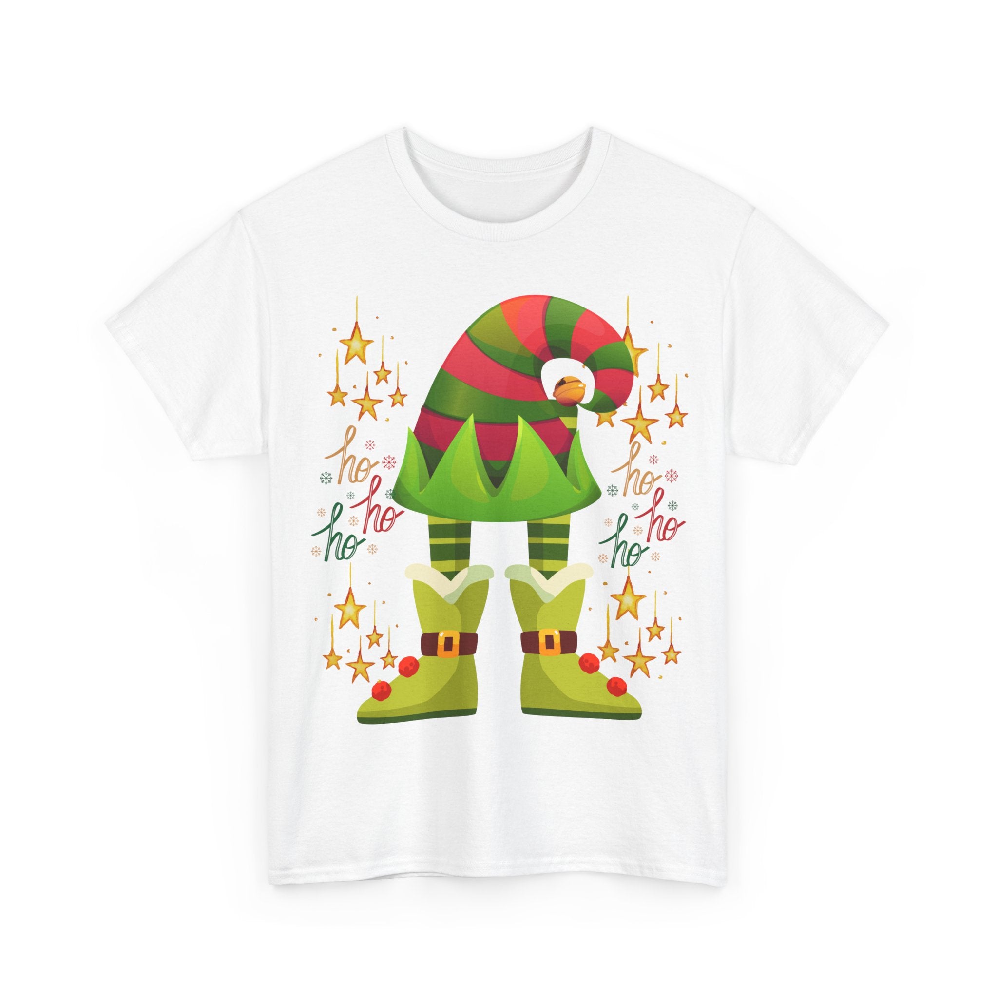 Elf Legs T-Shirt — Cute Christmas 'Ho Ho Ho' Holiday Tee