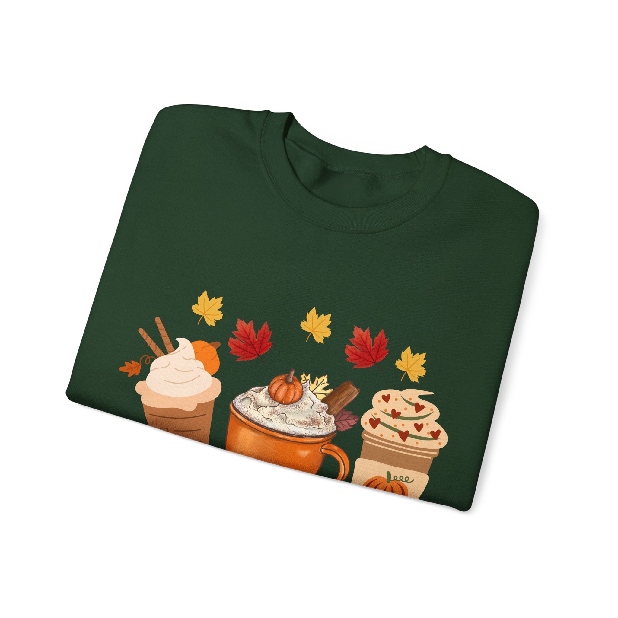 Autumn Vibes Sweatshirt, Cozy Crewneck for Fall, Pumpkin Spice Sweatshirt, Cute Gift for Thanksgiving, Warm Fashion Statement