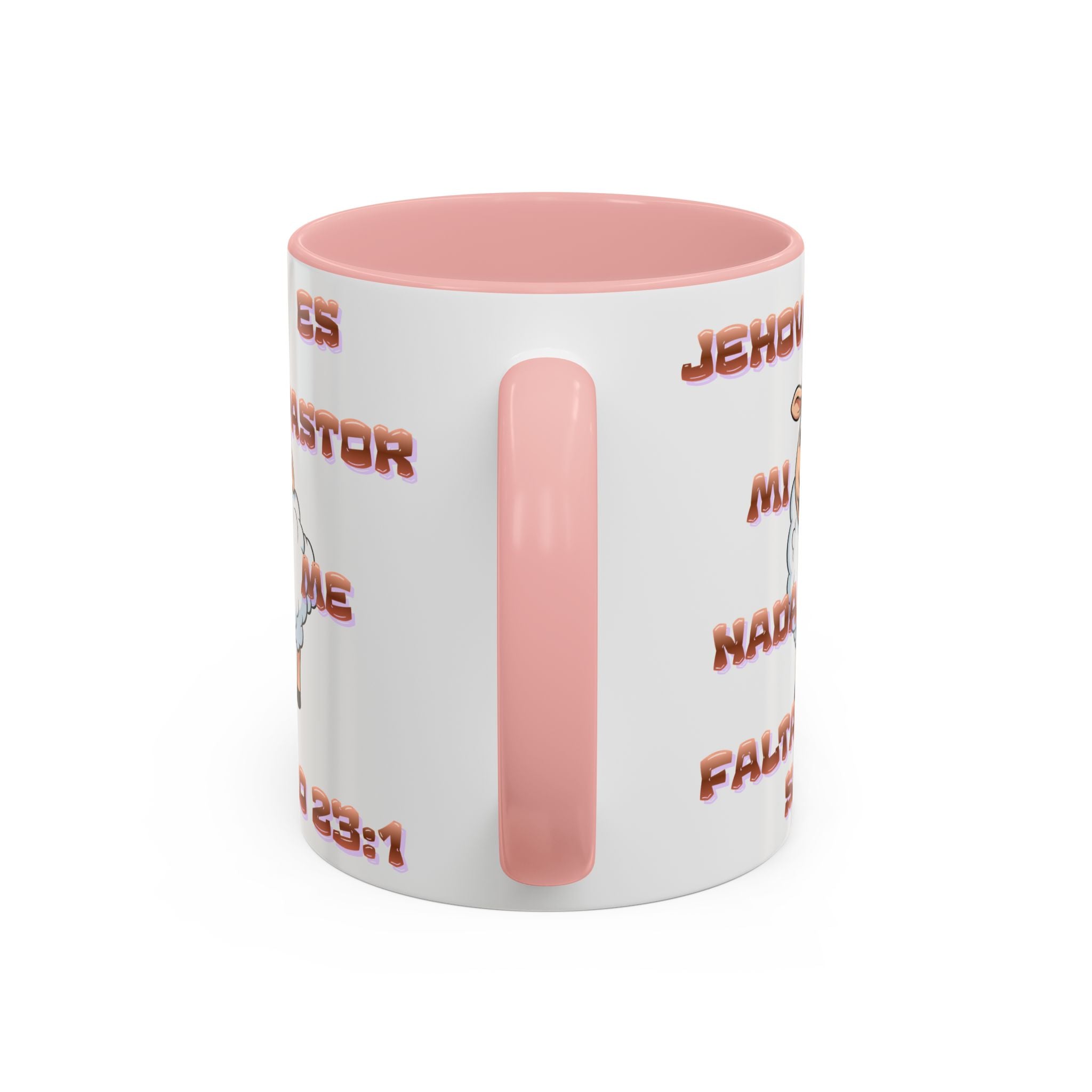 Jehová Es Mi Pastor Coffee Mug — Salmo 23:1 Spanish Christian Accent Mug