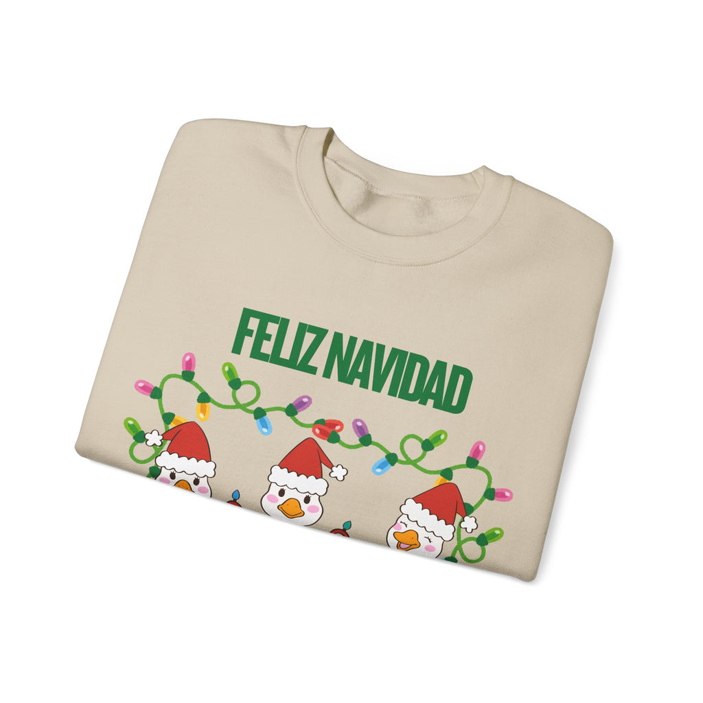 Festive Holiday Sweatshirt - Merry Christmas Crewneck, Cozy Winter Apparel, Ugly Sweater Alternative, Gift Idea for Her and Him