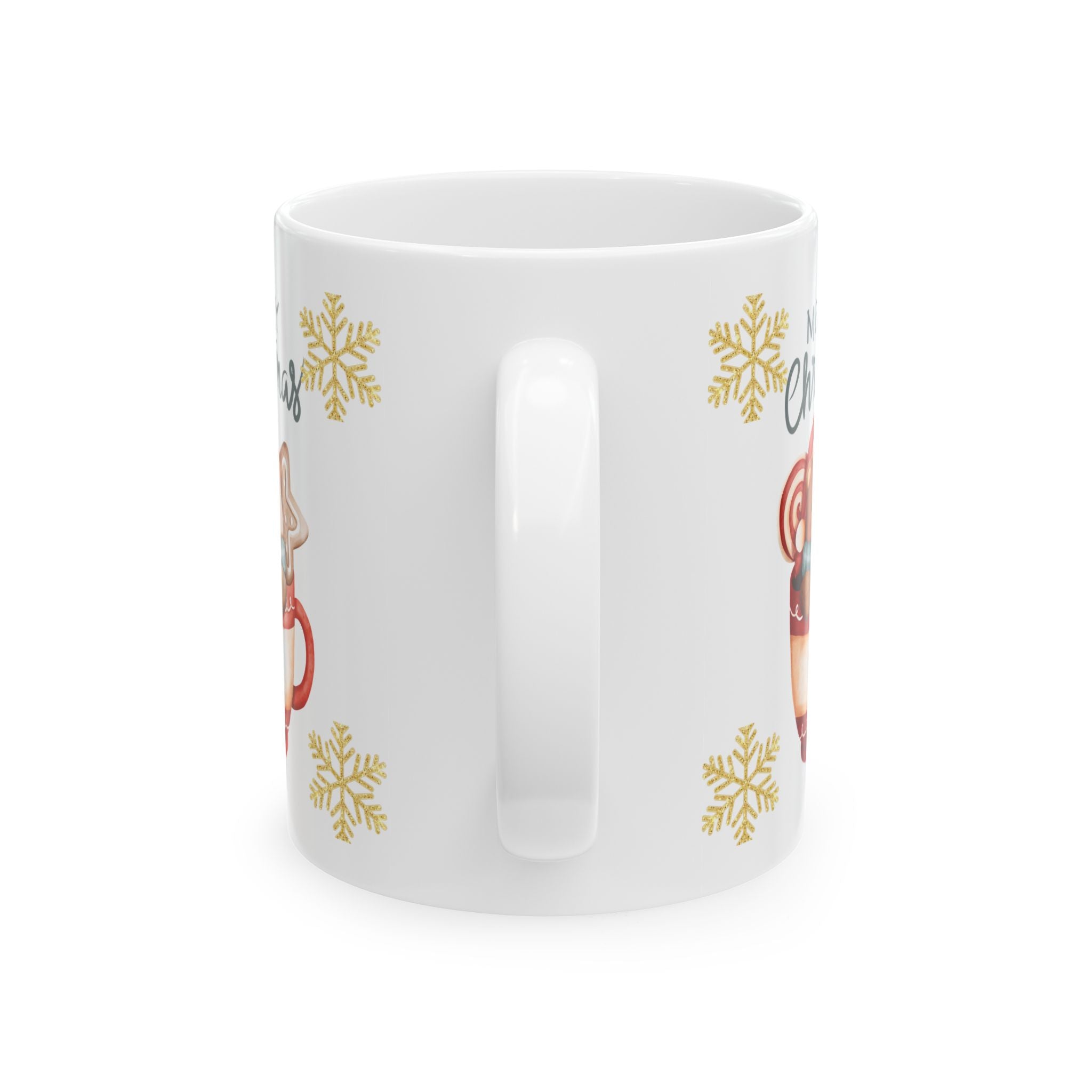 Festive Holiday Ceramic Mug - Perfect for Christmas, Winter, Coffee Lovers, Gift for Him/Her, Hot Chocolate