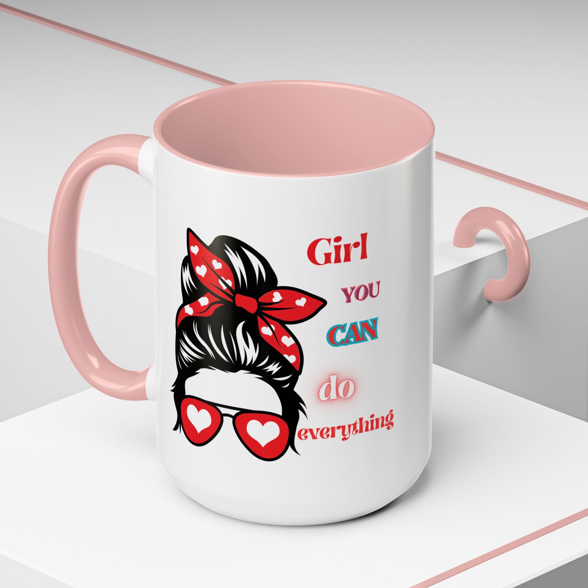 Empowering Vintage Coffee Mug, Inspirational Mug for Women, Gift for Her, Motivational Drinkware, 11oz and 15oz