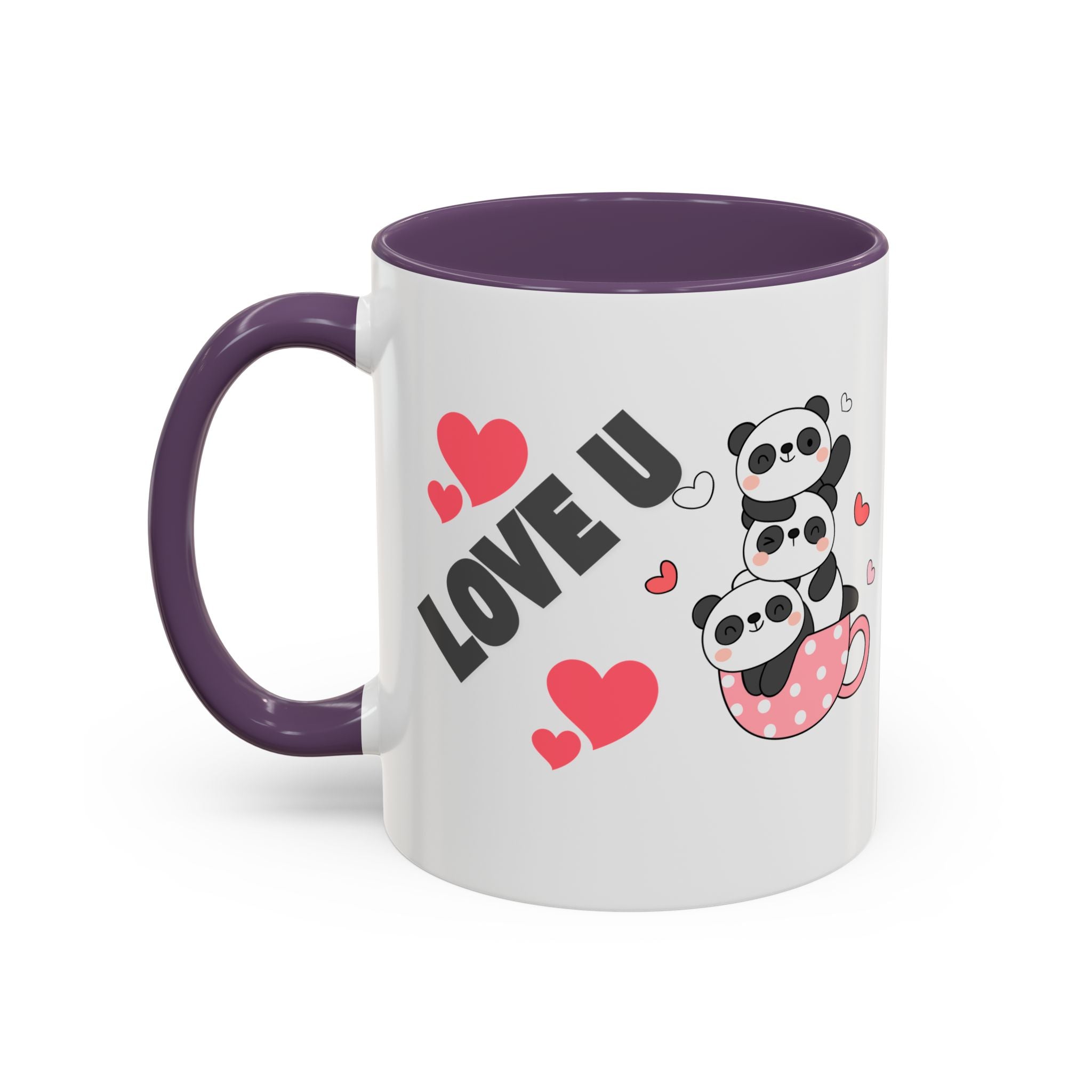 Adorable Panda Love Coffee Mug - Perfect Gift for Couples, Birthdays, Valentine's Day, Cute Kitchen Decor
