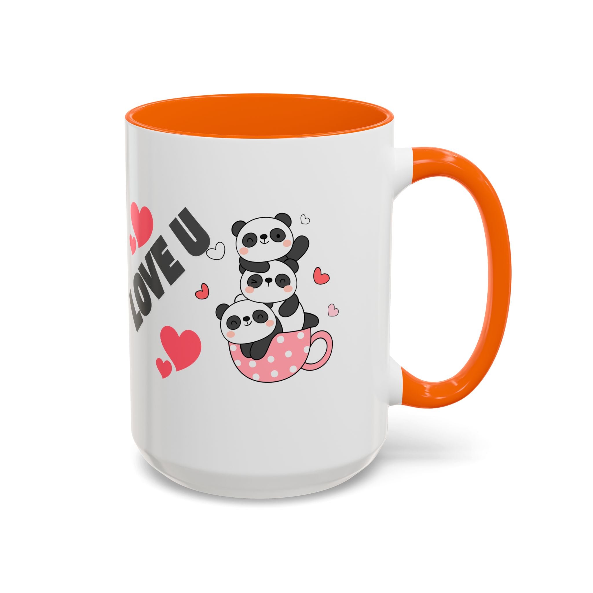Adorable Panda Love Coffee Mug - Perfect Gift for Couples, Birthdays, Valentine's Day, Cute Kitchen Decor