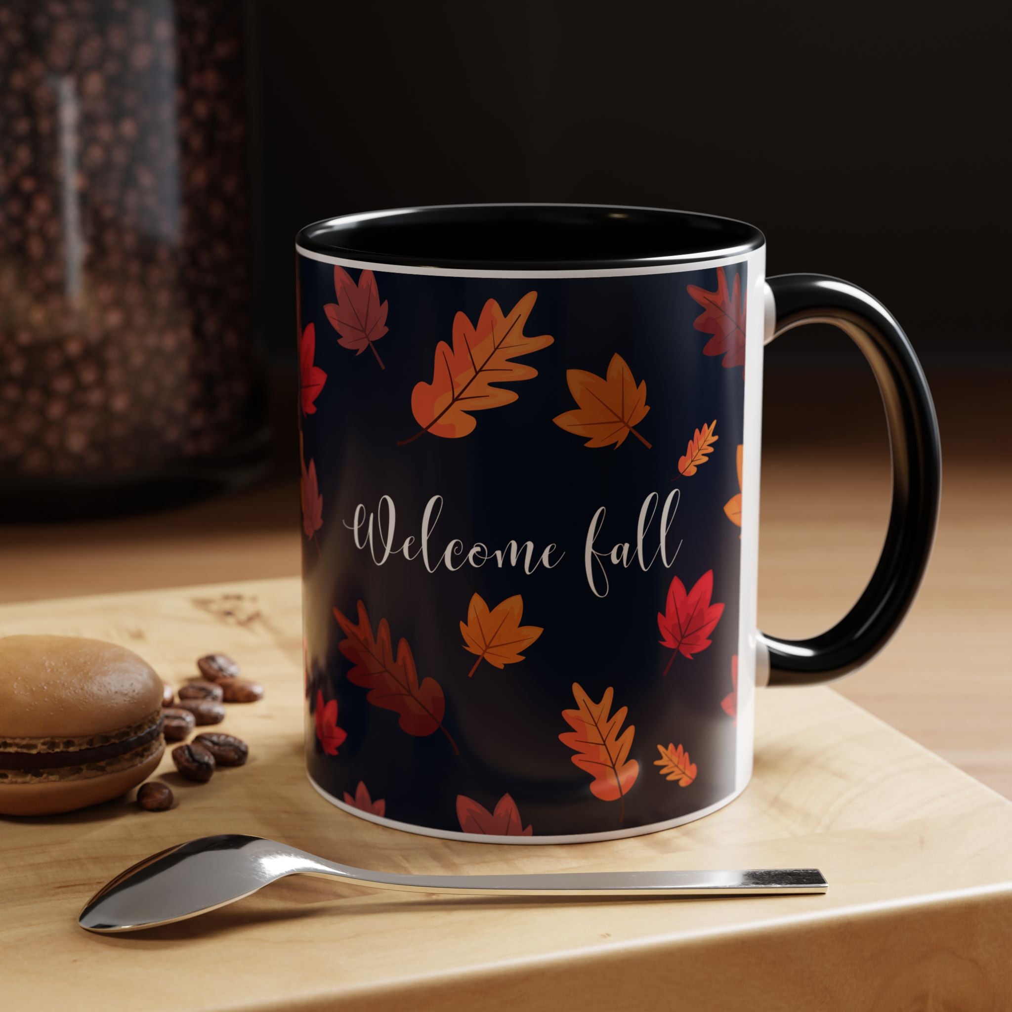 Welcome Fall Coffee Mug - Autumn Vibes, Seasonal Gift, Fall Decor, Hot Beverage Cup, Cozy Kitchenware