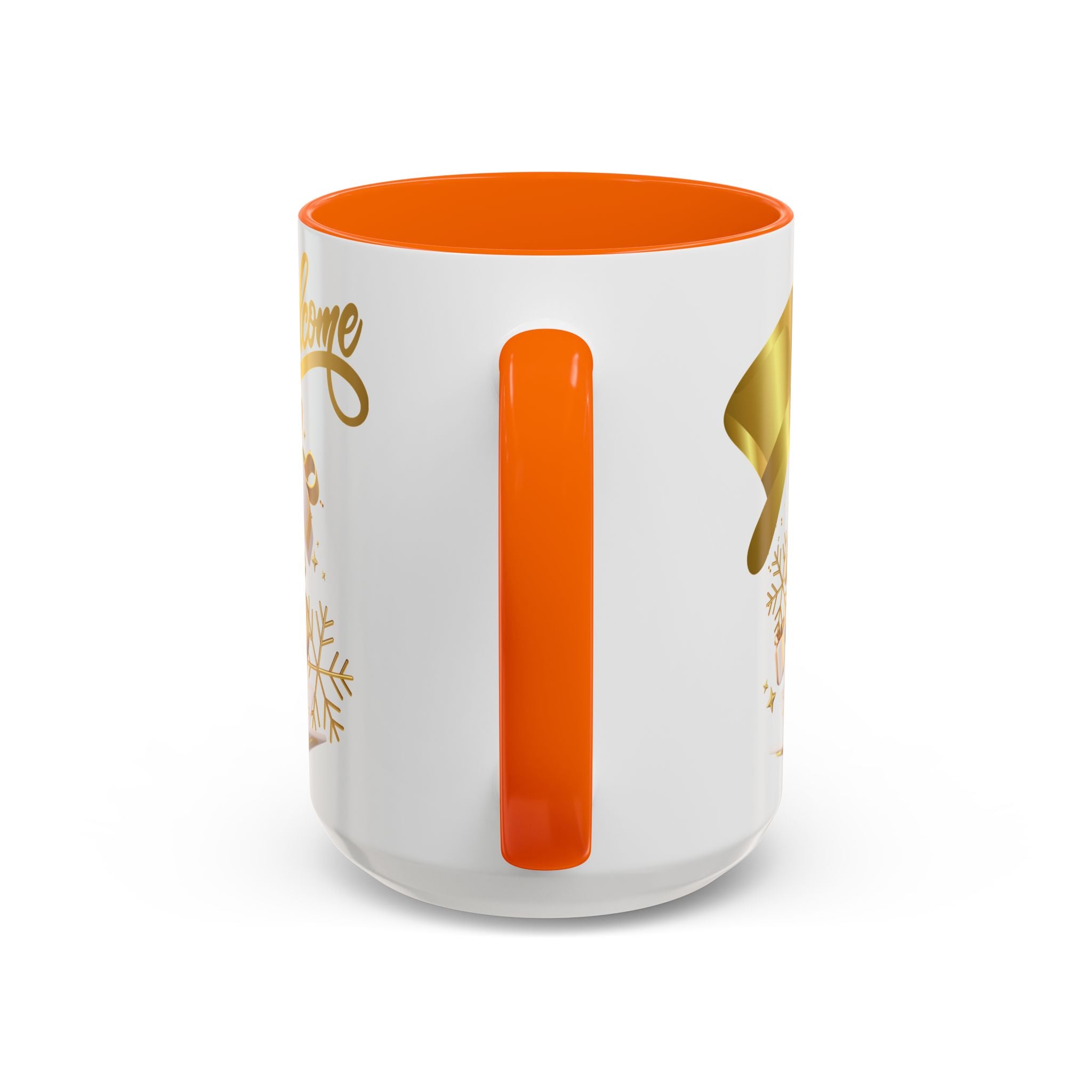 2026 New Year Coffee Mug — "Welcome 2026" Gold Celebration Accent Mug