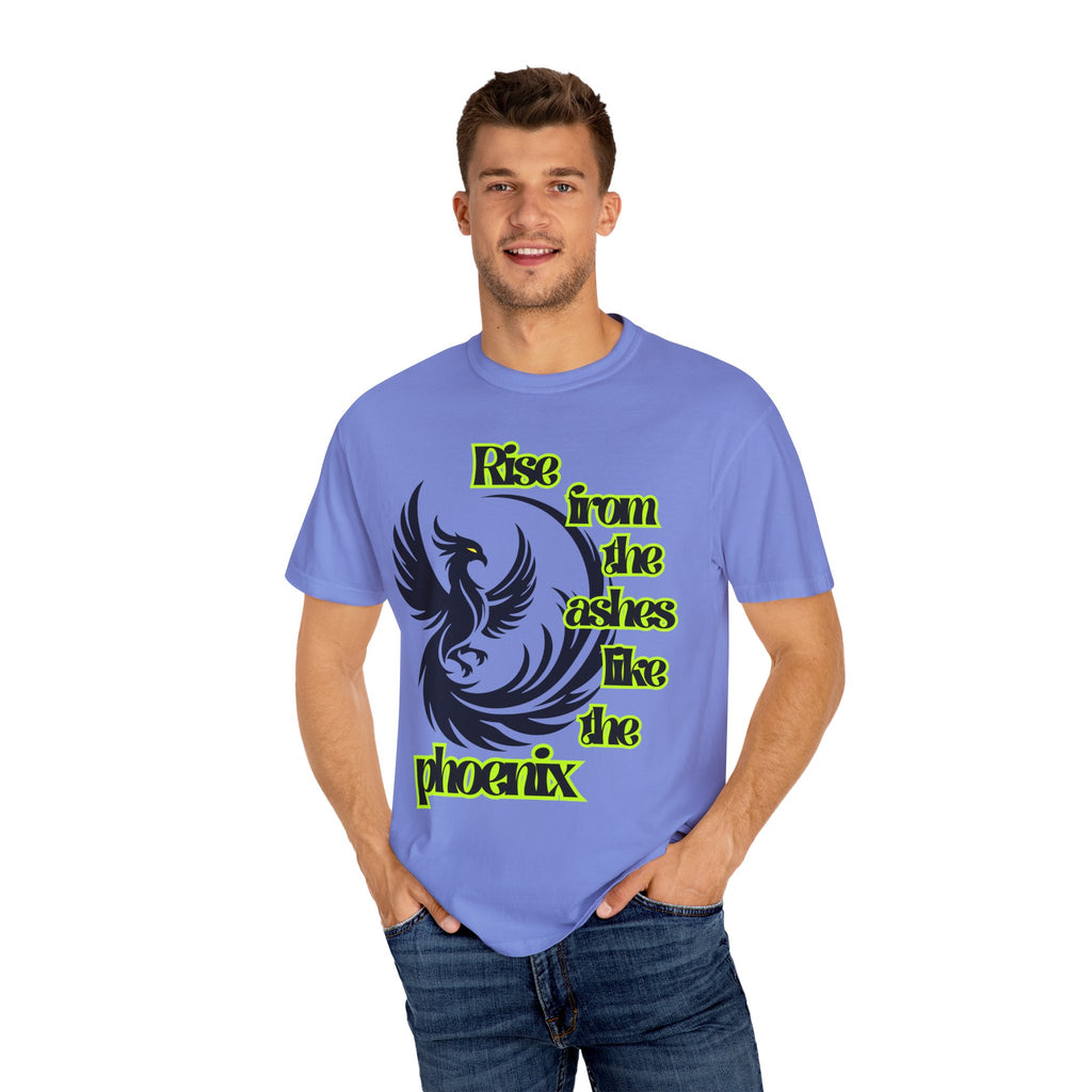 Phoenix Graphic Unisex T-shirt - Empowering 'Rise from the ashes like the phoenix' Design, Casual Wear, Gift for Resilience, [...]