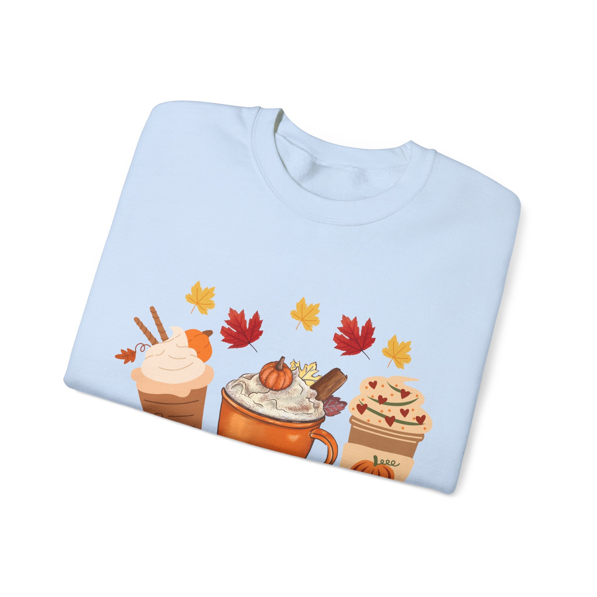 Autumn Vibes Sweatshirt, Cozy Crewneck for Fall, Pumpkin Spice Sweatshirt, Cute Gift for Thanksgiving, Warm Fashion Statement