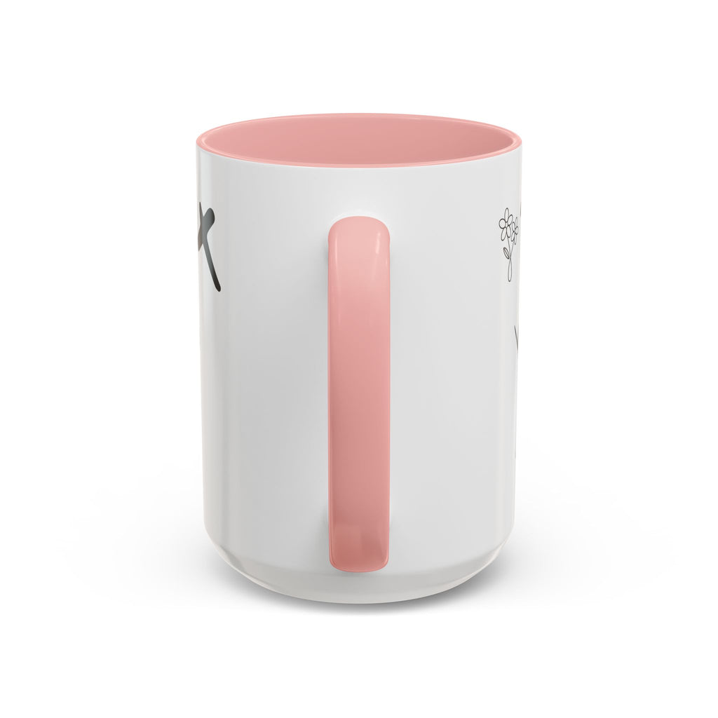 Christian Prayer Warrior Mug — "Guerrera de Oración y Hermana en Cristo" Accent Coffee Cup (11/15oz)