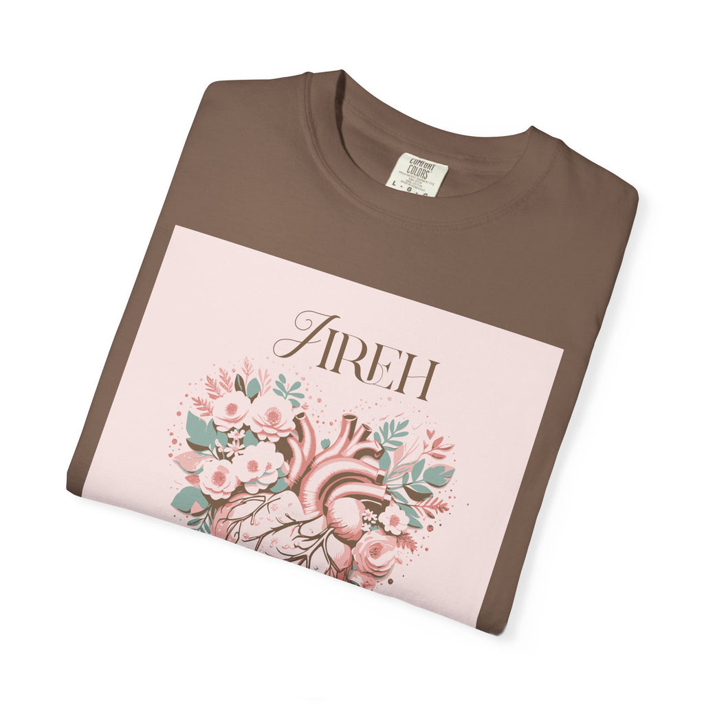 You Are Enough Floral Heart T-Shirt