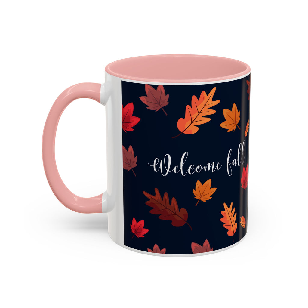 Welcome Fall Coffee Mug - Autumn Vibes, Seasonal Gift, Fall Decor, Hot Beverage Cup, Cozy Kitchenware