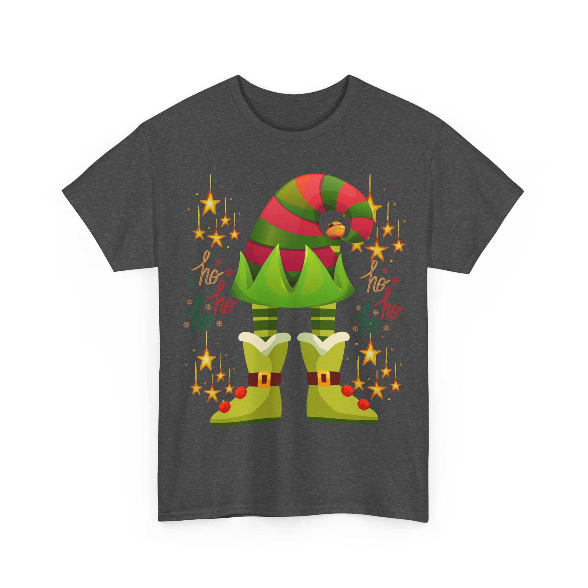 Elf Legs T-Shirt — Cute Christmas 'Ho Ho Ho' Holiday Tee