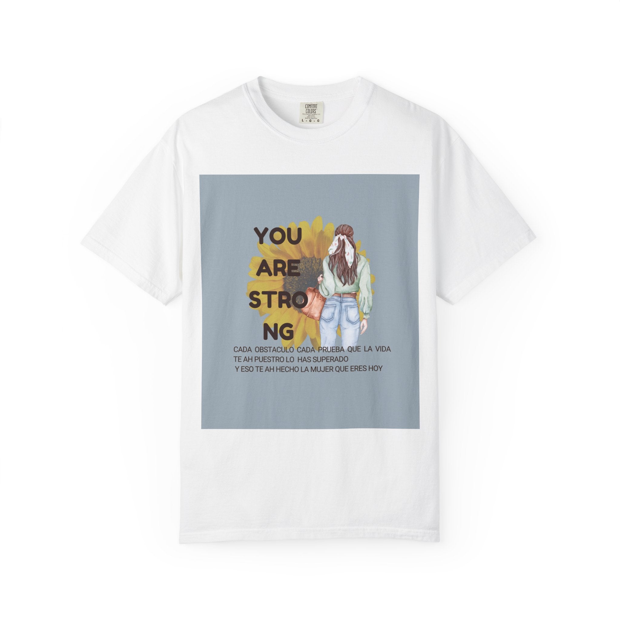 Empowering T-Shirt - You Are Strong, Motivational Tee, Inspirational Gift, Self-Care Apparel, Positive Vibes, Comfort Wear