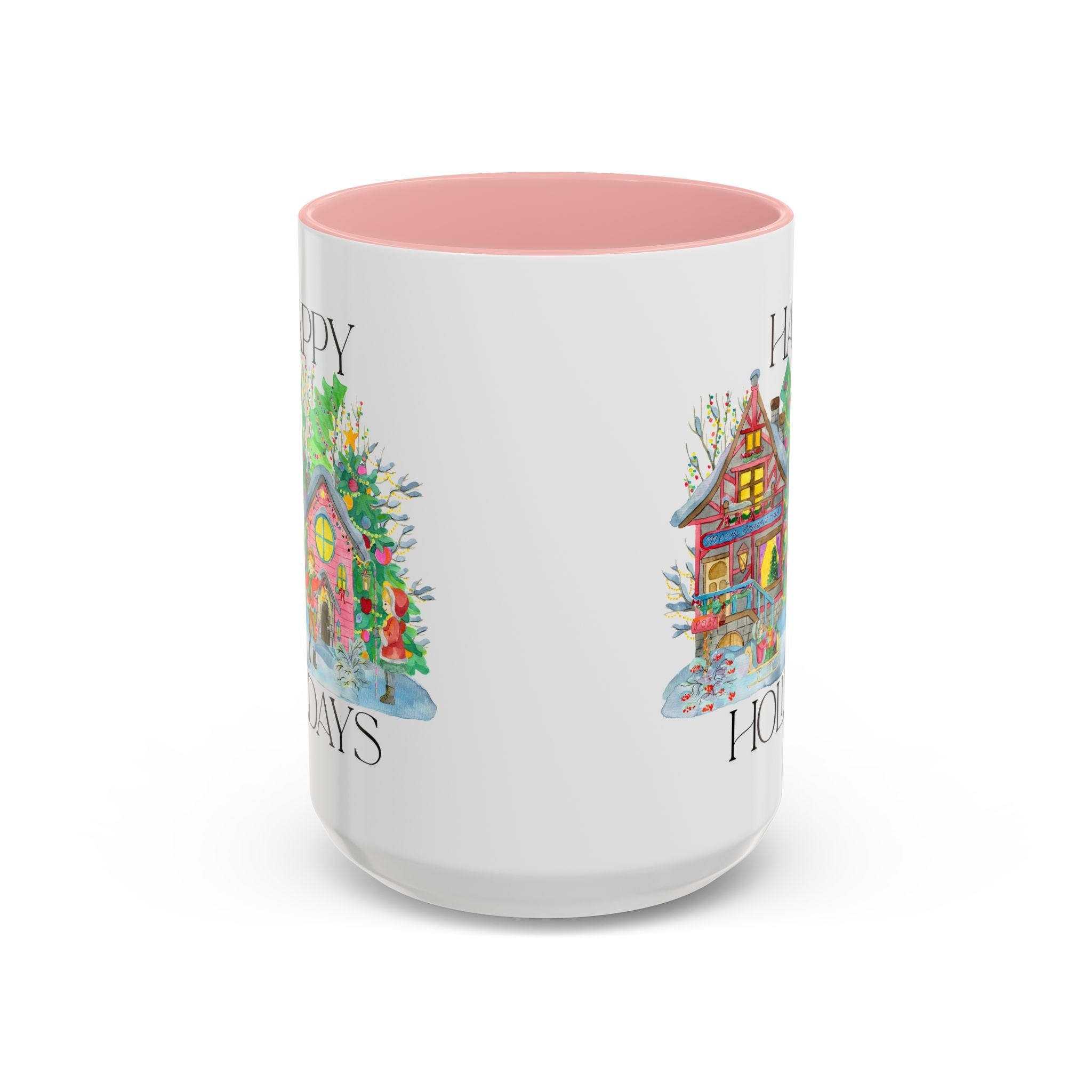 Festive Holiday Coffee Mug - Perfect Gift for Christmas, Winter Decor, Cozy Home Vibe, Holiday Gatherings, Cheerful Sips
